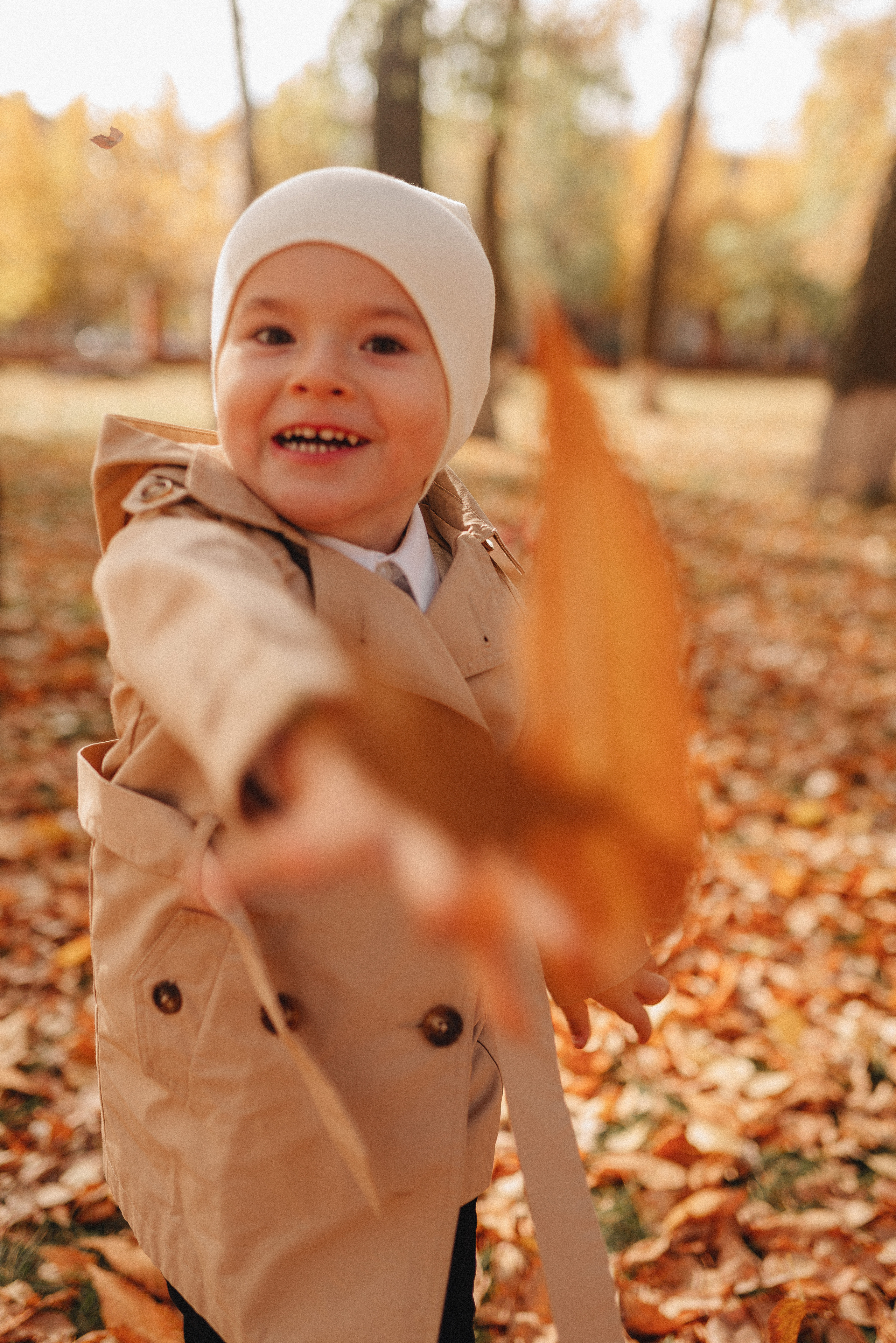 Осенняя прогулка в городском парке. Фотограф Карина Шмулёва. Воронеж и область