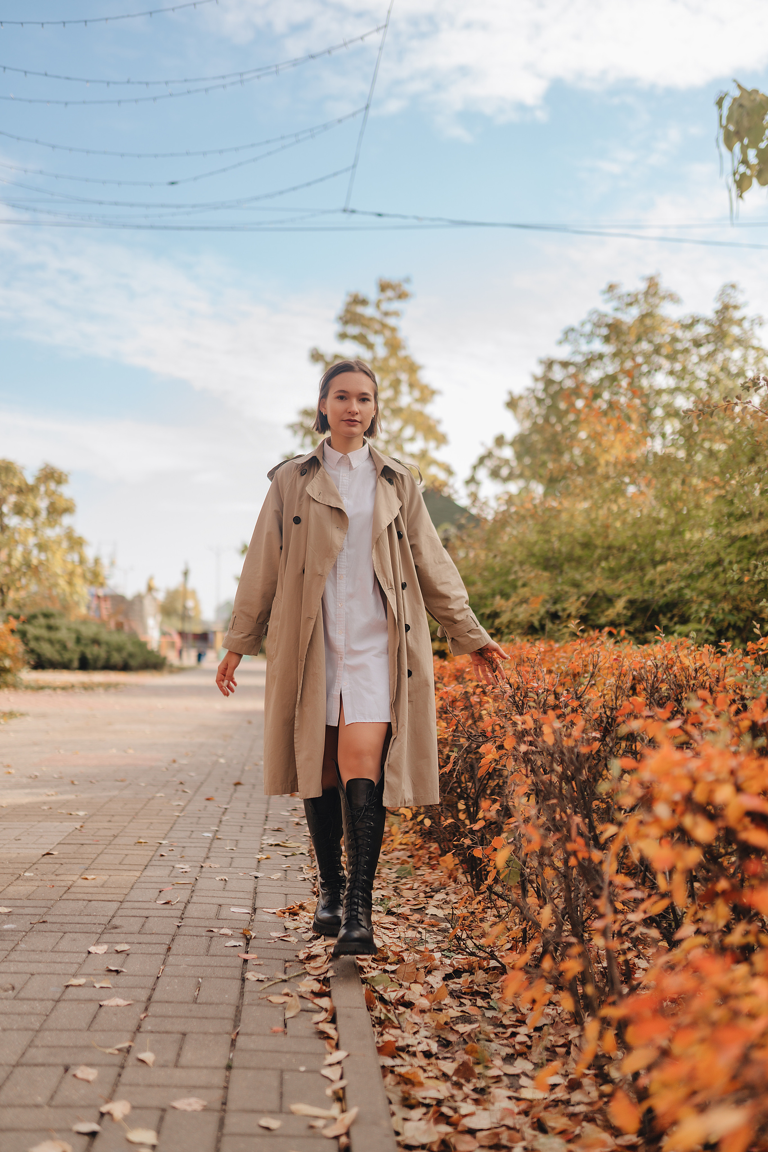 Осенняя прогулка в городском парке. Фотограф Карина Шмулёва. Воронеж и область