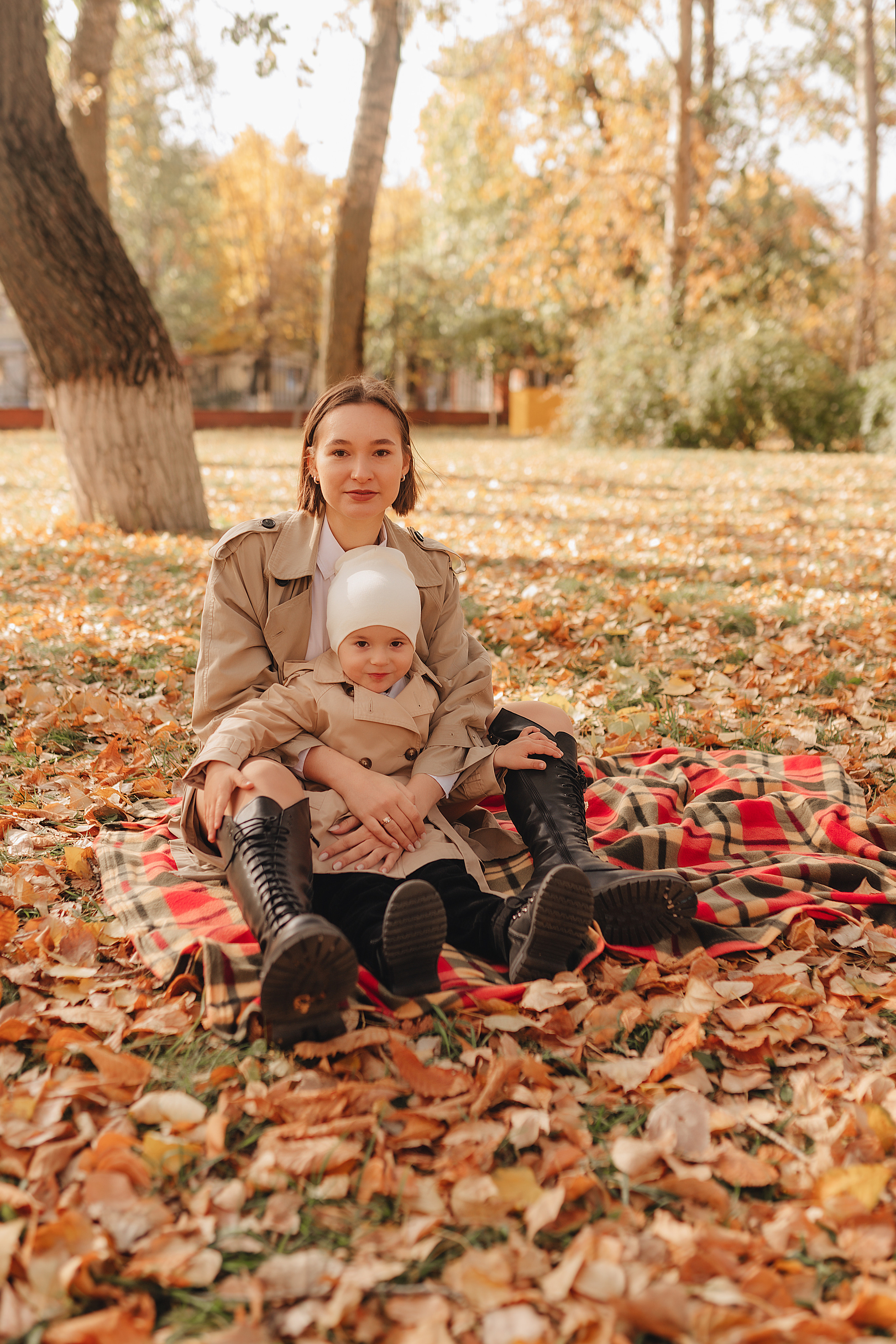 Осенняя прогулка в городском парке. Фотограф Карина Шмулёва. Воронеж и область