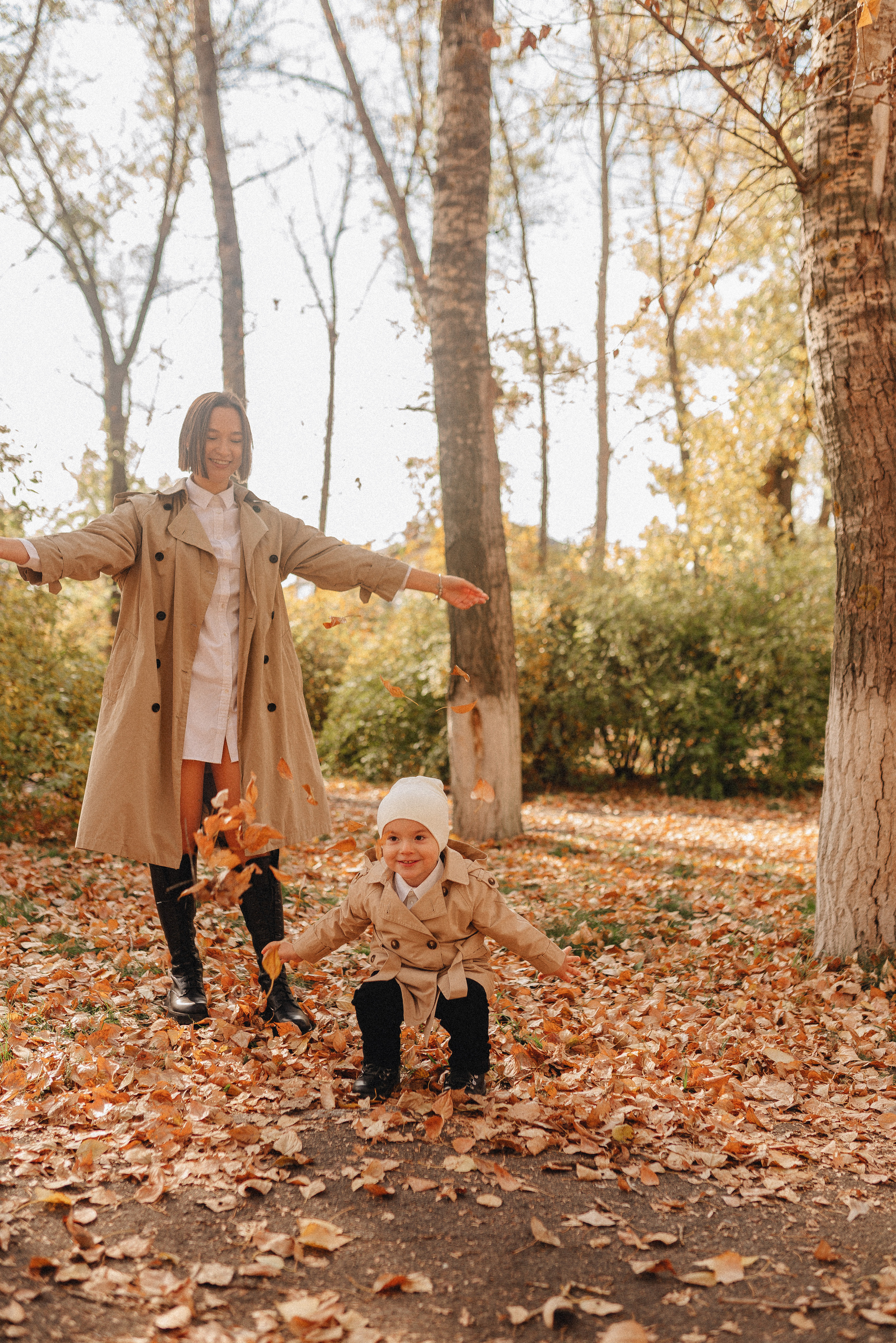 Осенняя прогулка в городском парке. Фотограф Карина Шмулёва. Воронеж и область