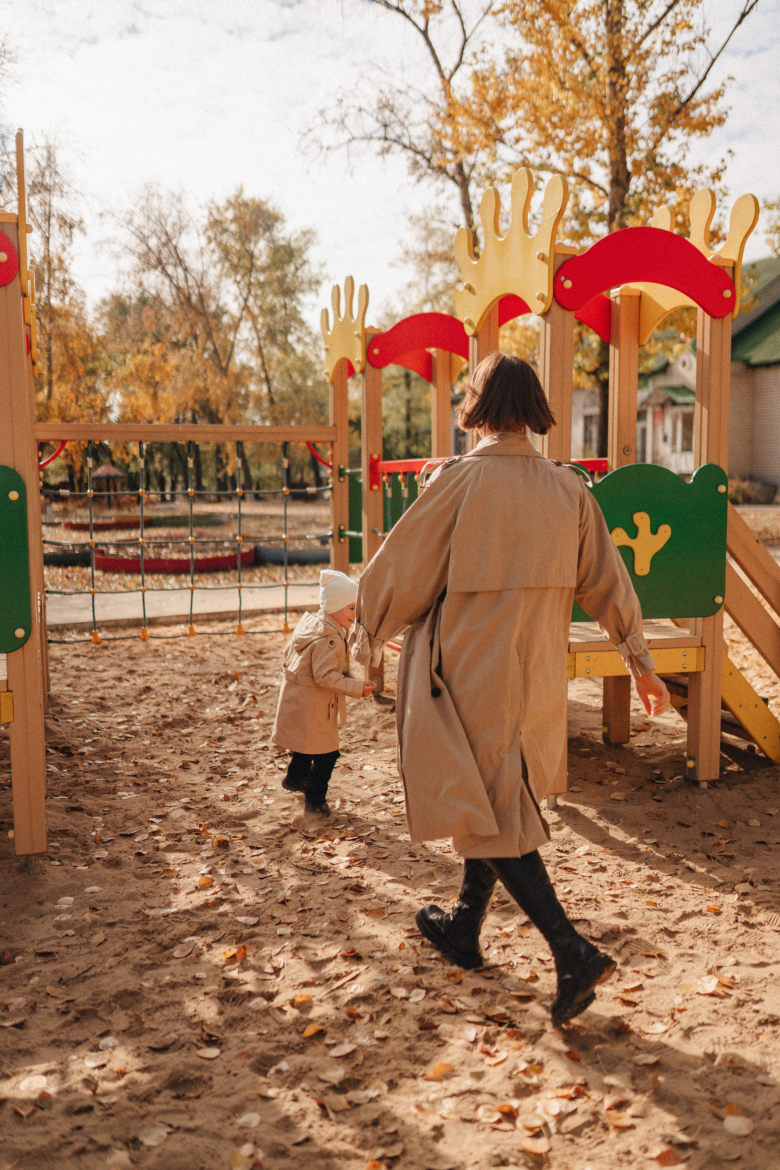 Осенняя прогулка в городском парке. Фотограф Карина Шмулёва. Воронеж и область