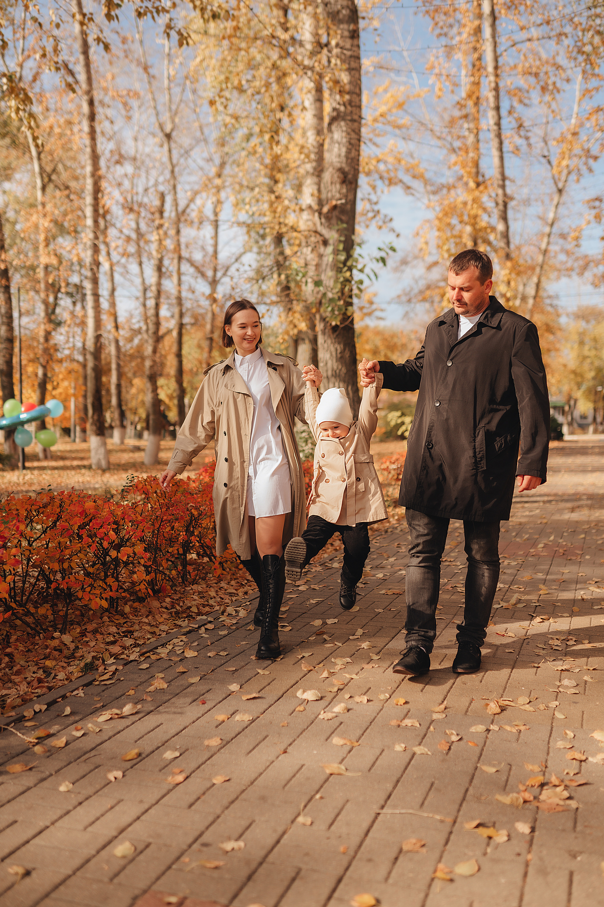 Осенняя прогулка в городском парке. Фотограф Карина Шмулёва. Воронеж и область