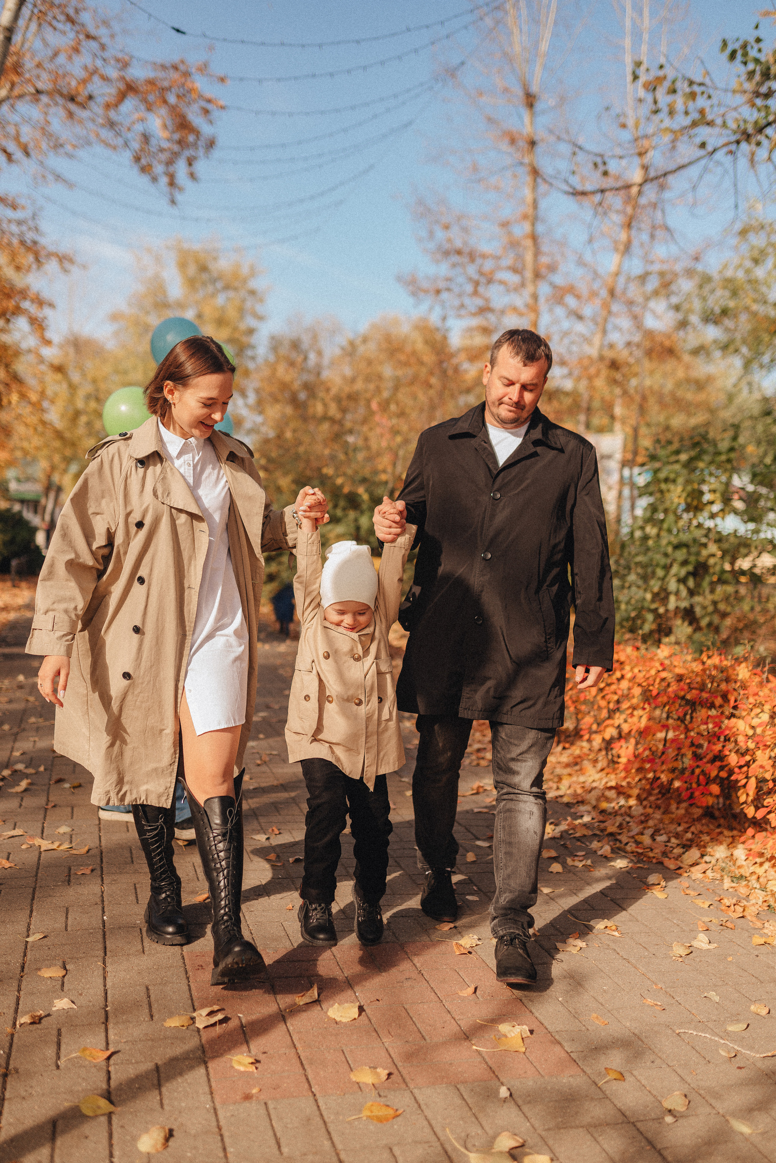Осенняя прогулка в городском парке. Фотограф Карина Шмулёва. Воронеж и область