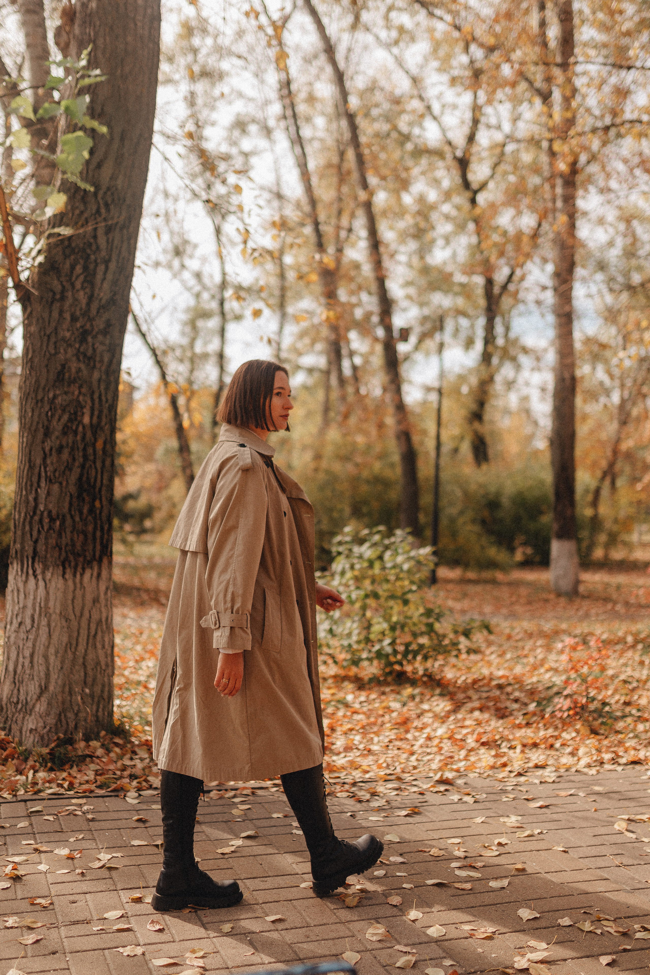 Осенняя прогулка в городском парке. Фотограф Карина Шмулёва. Воронеж и область