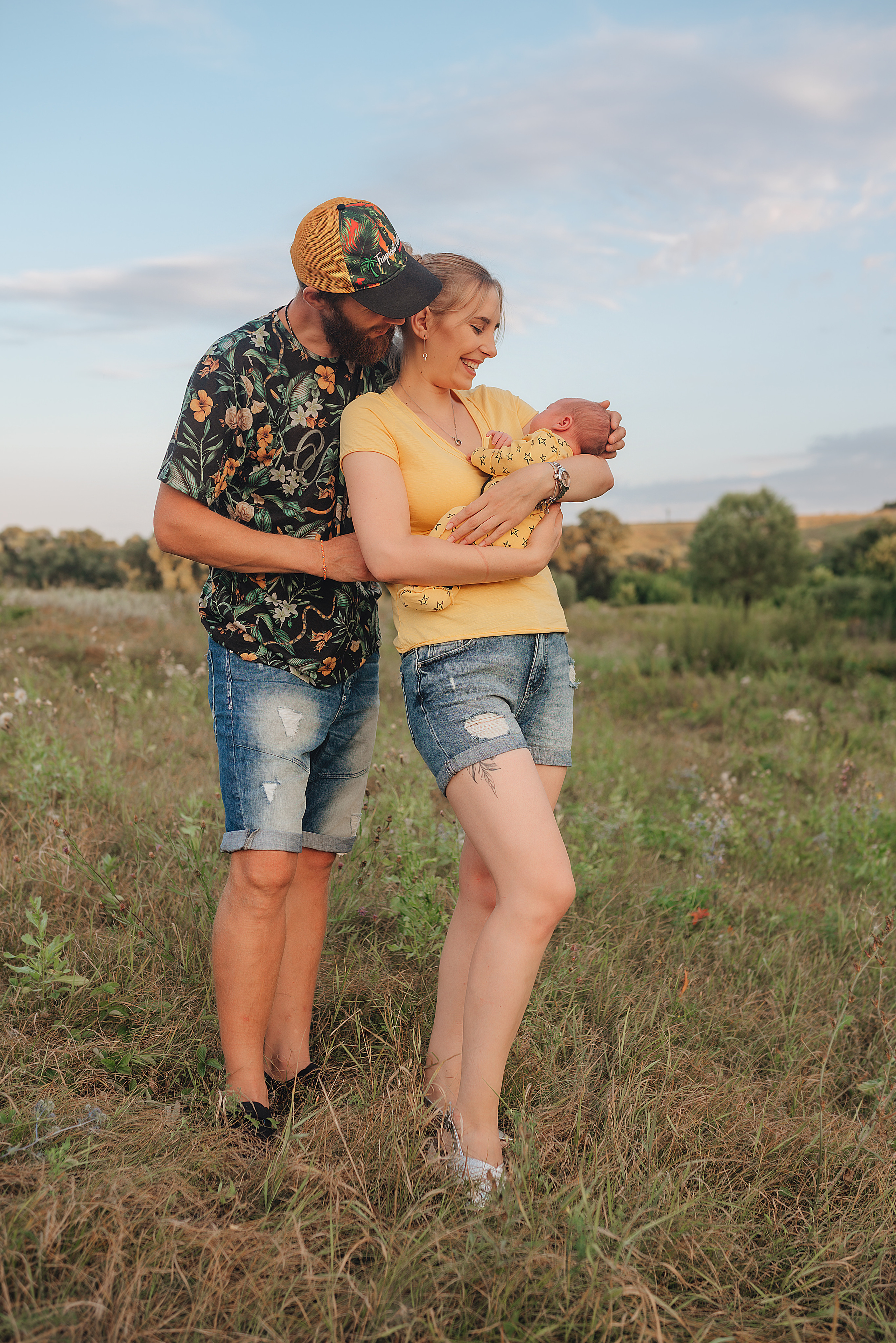 Семья Бердниковых. Фотограф Карина Шмулёва. Воронеж и область