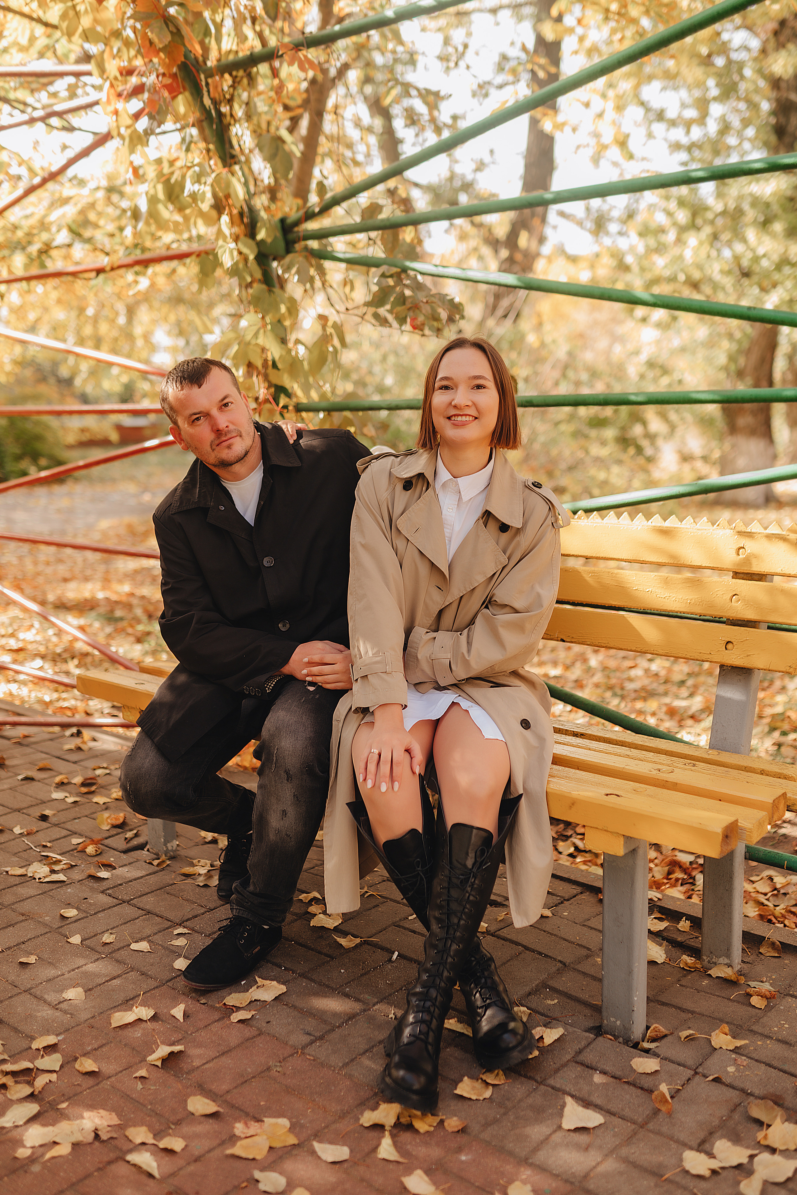 Осенняя прогулка в городском парке. Фотограф Карина Шмулёва. Воронеж и область