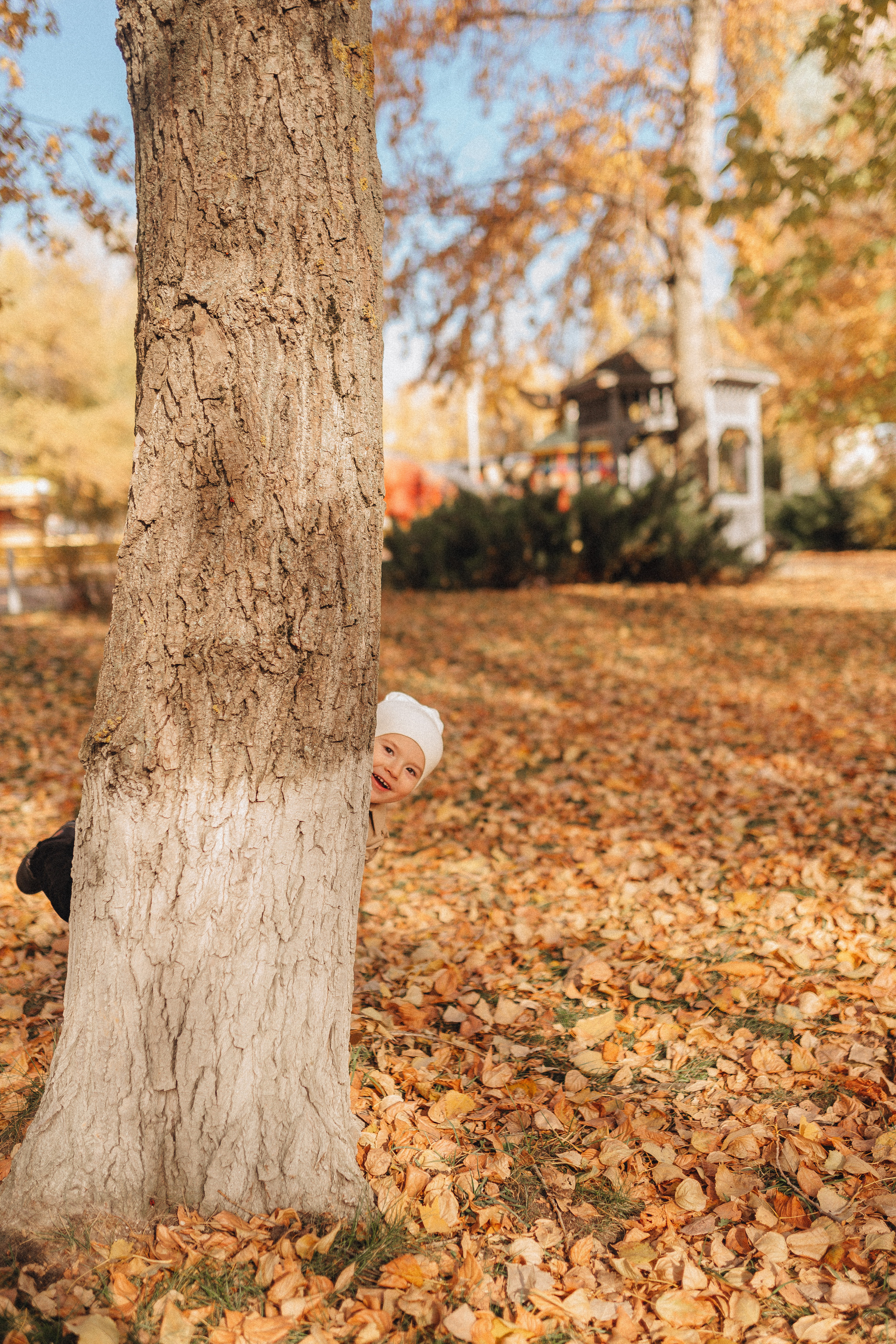 Осенняя прогулка в городском парке. Фотограф Карина Шмулёва. Воронеж и область