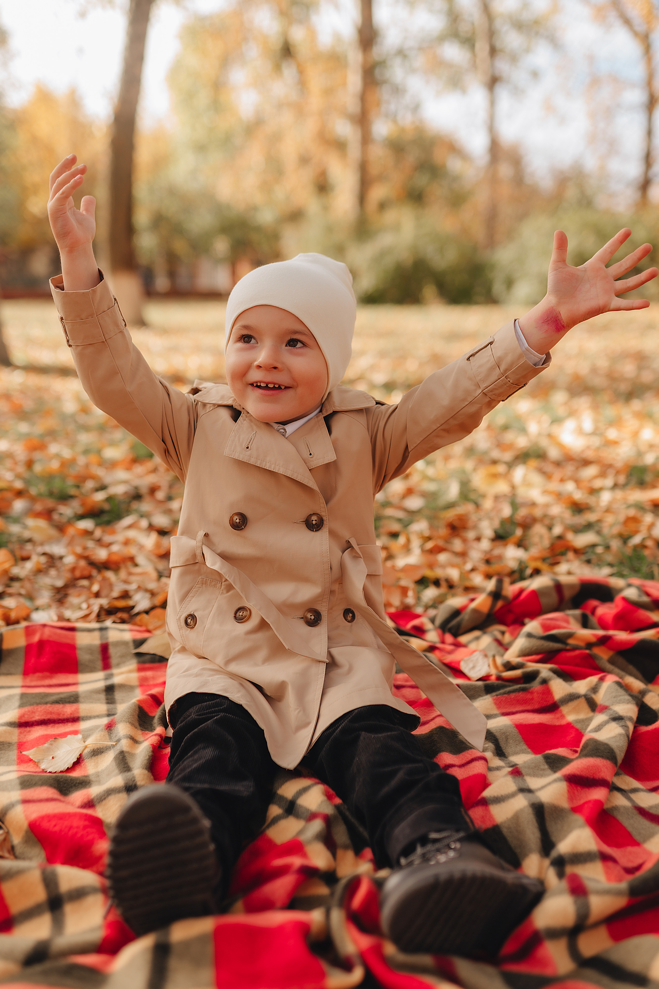 Осенняя прогулка в городском парке. Фотограф Карина Шмулёва. Воронеж и область