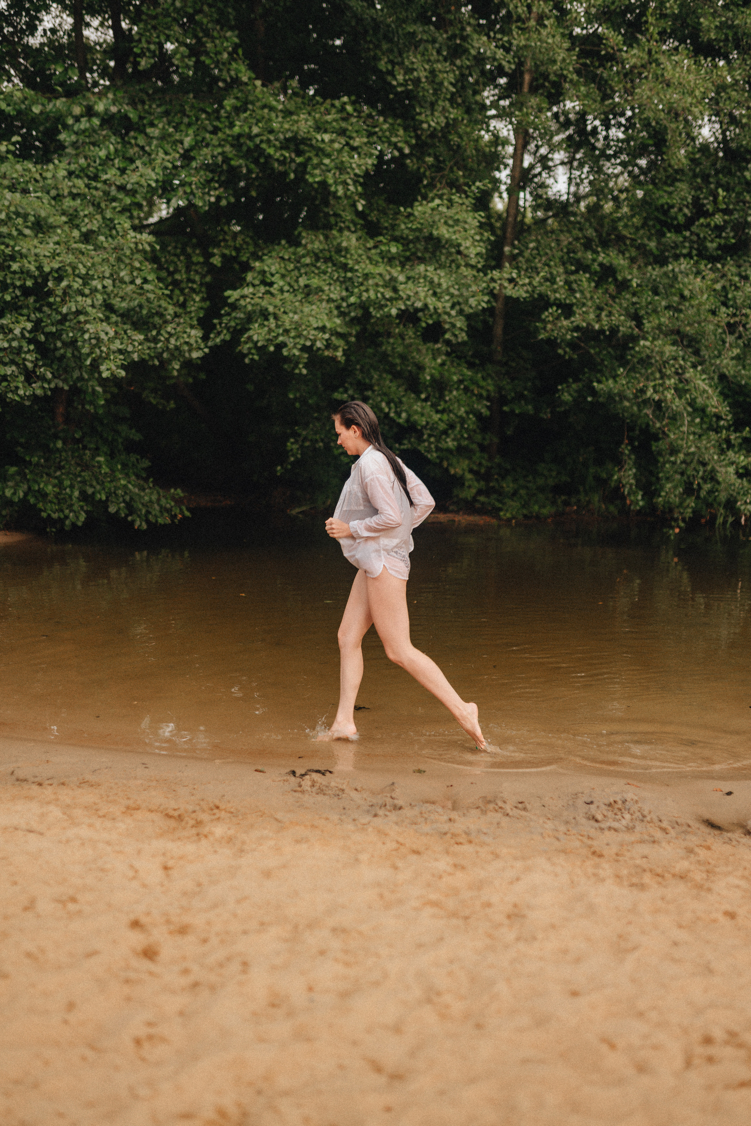 Кристина |Съемка в реке. Фотограф Карина Шмулёва. Воронеж и область