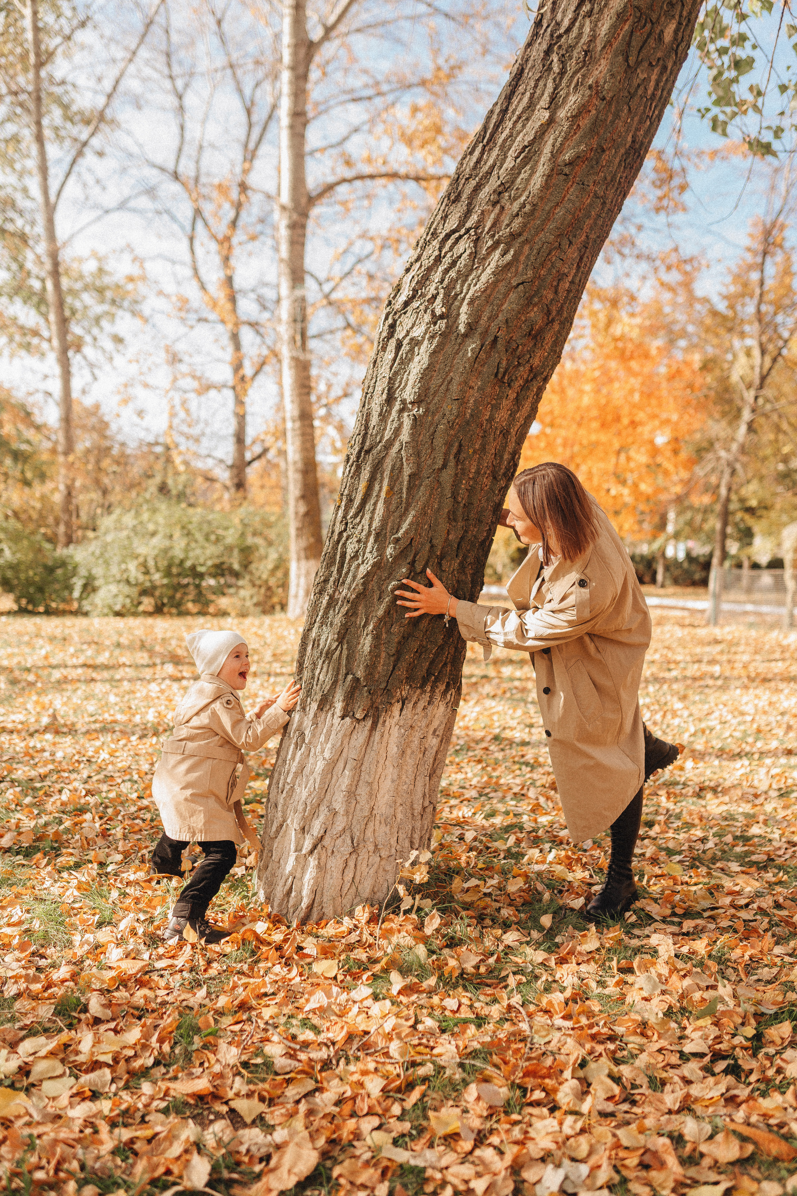 Осенняя прогулка в городском парке. Фотограф Карина Шмулёва. Воронеж и область