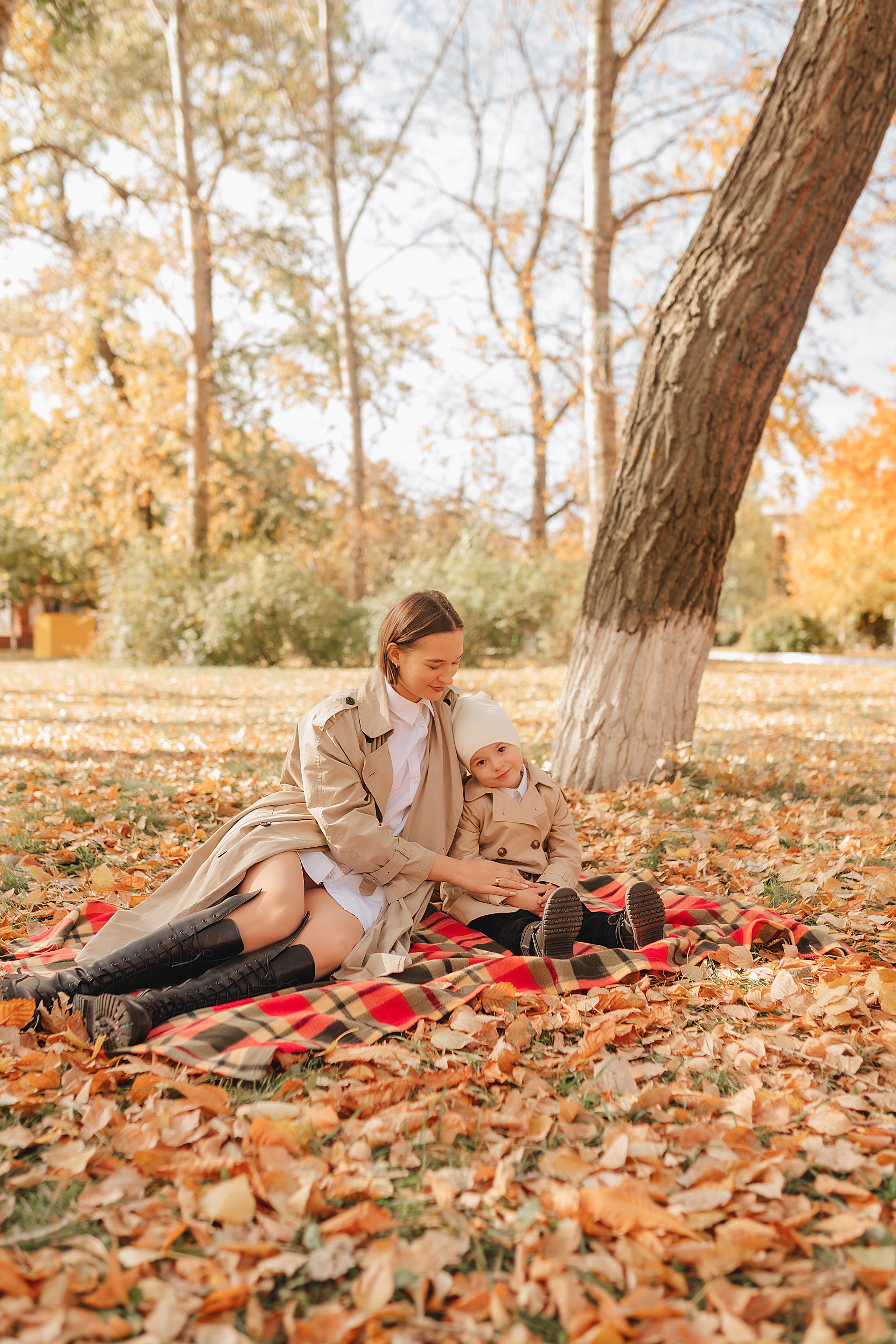 Осенняя прогулка в городском парке. Фотограф Карина Шмулёва. Воронеж и область
