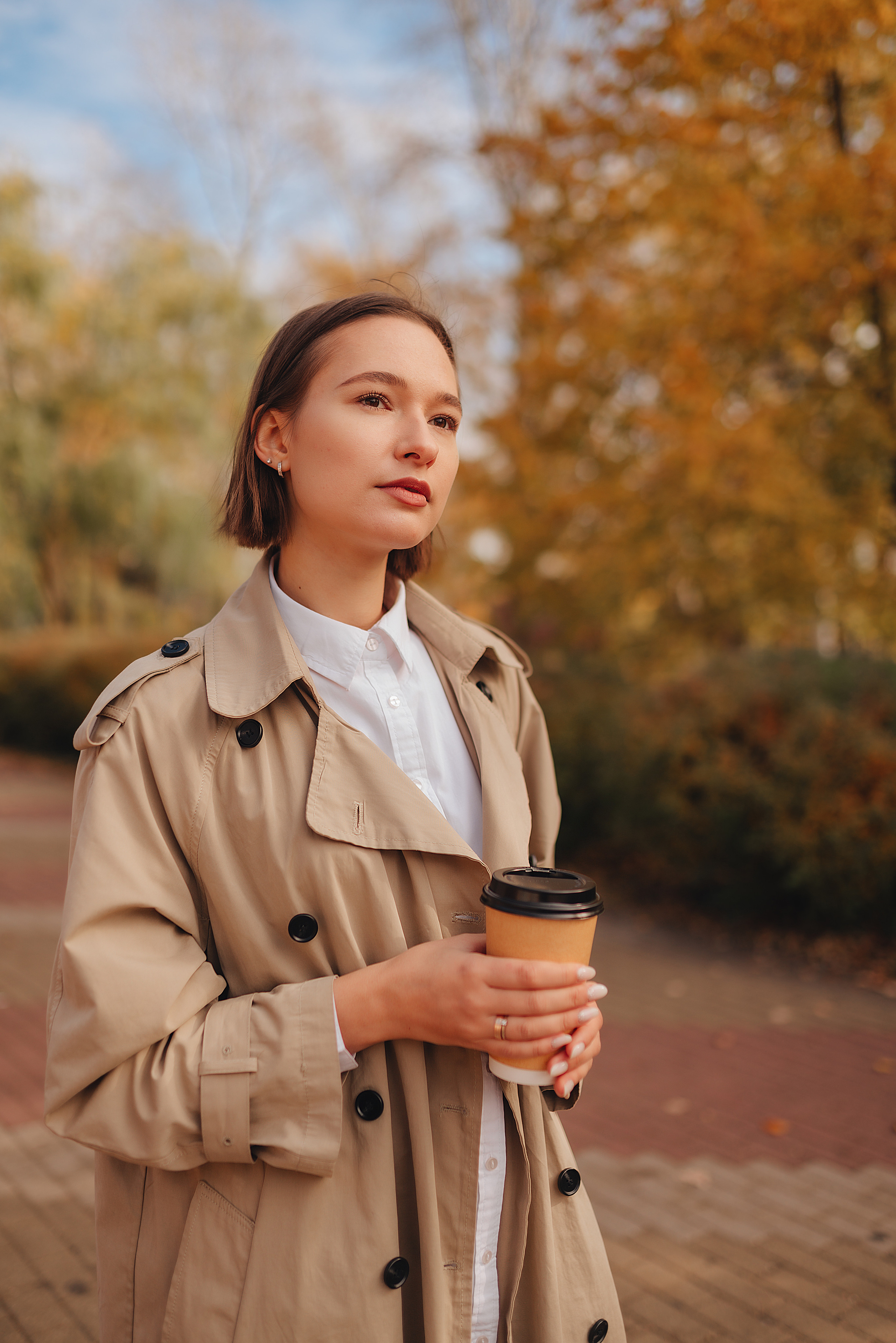Осенняя прогулка в городском парке. Фотограф Карина Шмулёва. Воронеж и область
