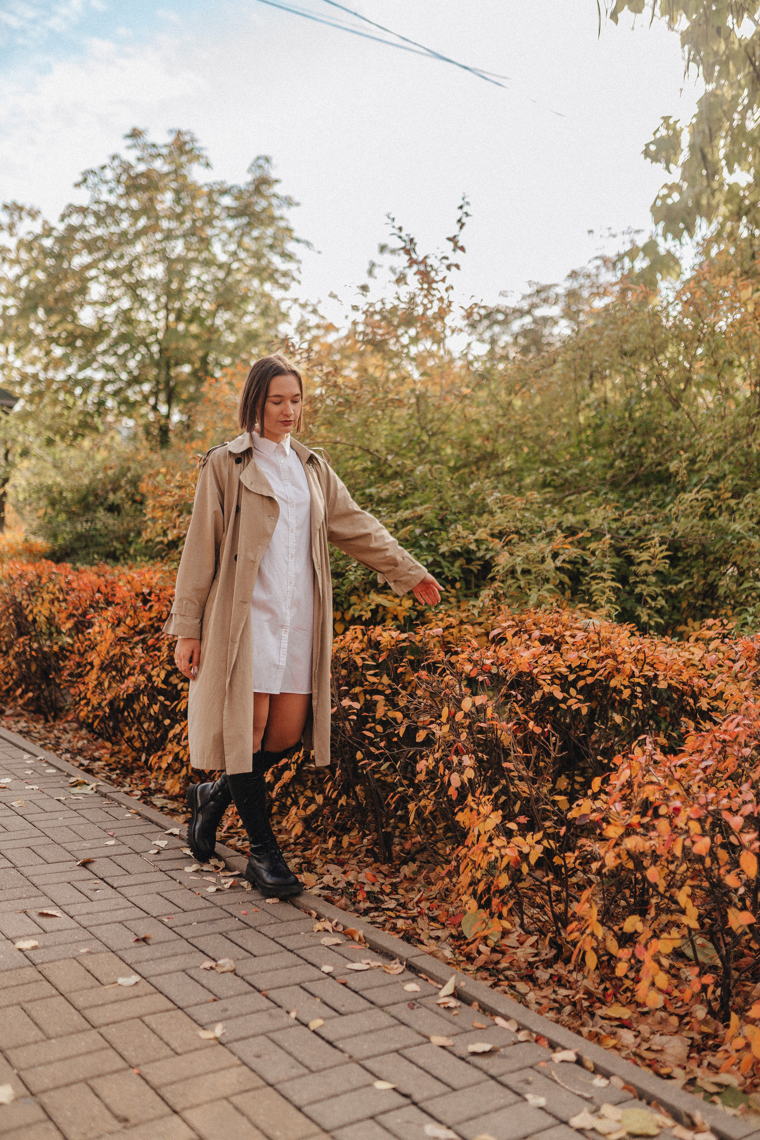 Осенняя прогулка в городском парке. Фотограф Карина Шмулёва. Воронеж и область