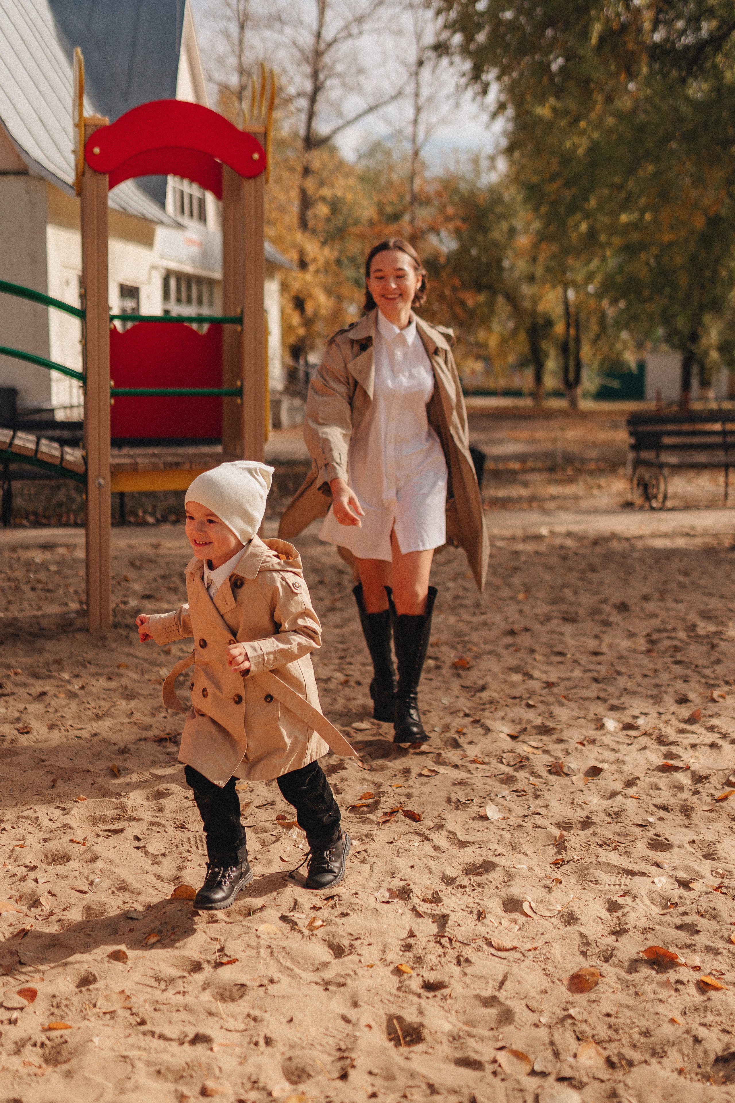 Осенняя прогулка в городском парке. Фотограф Карина Шмулёва. Воронеж и область