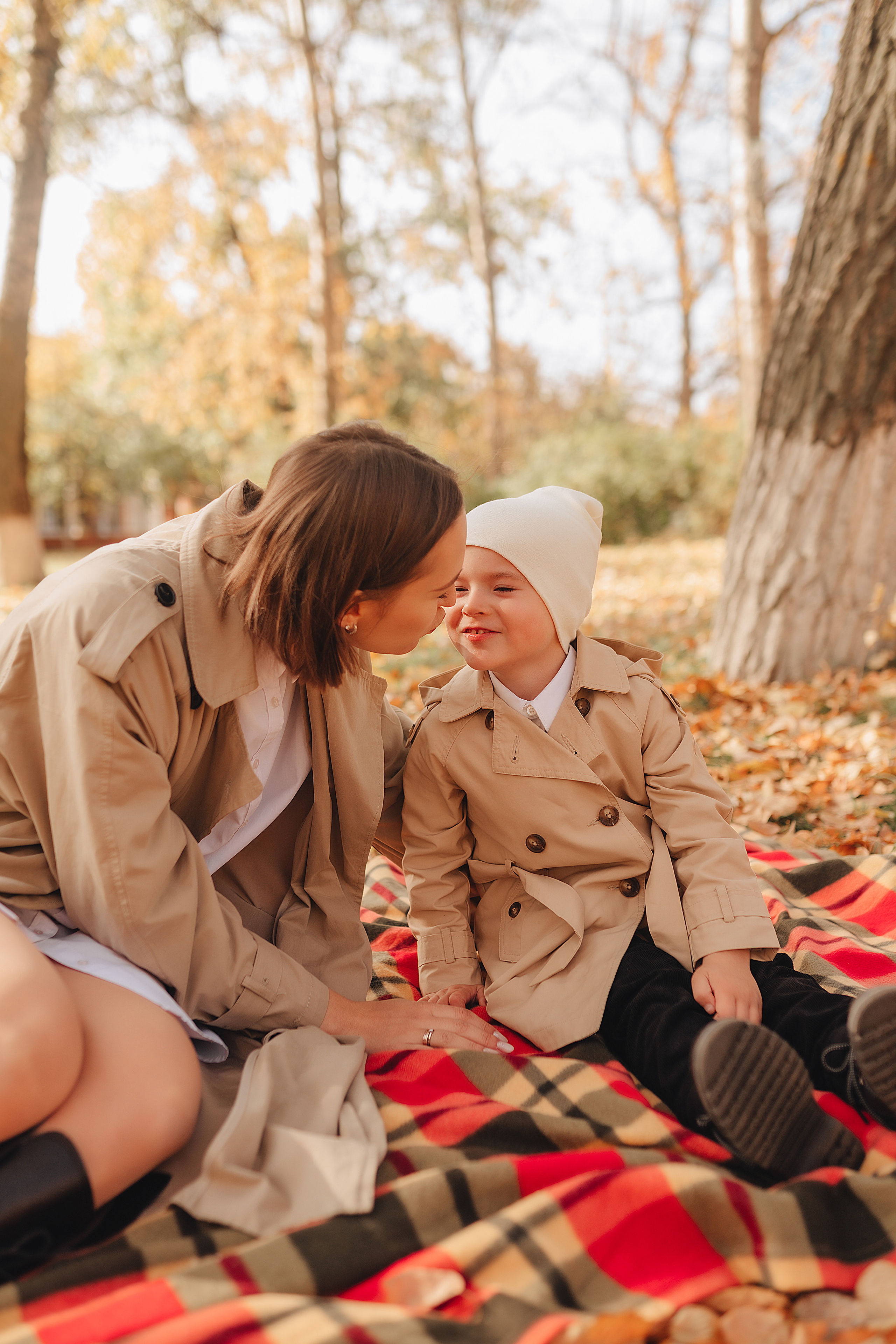 Осенняя прогулка в городском парке. Фотограф Карина Шмулёва. Воронеж и область