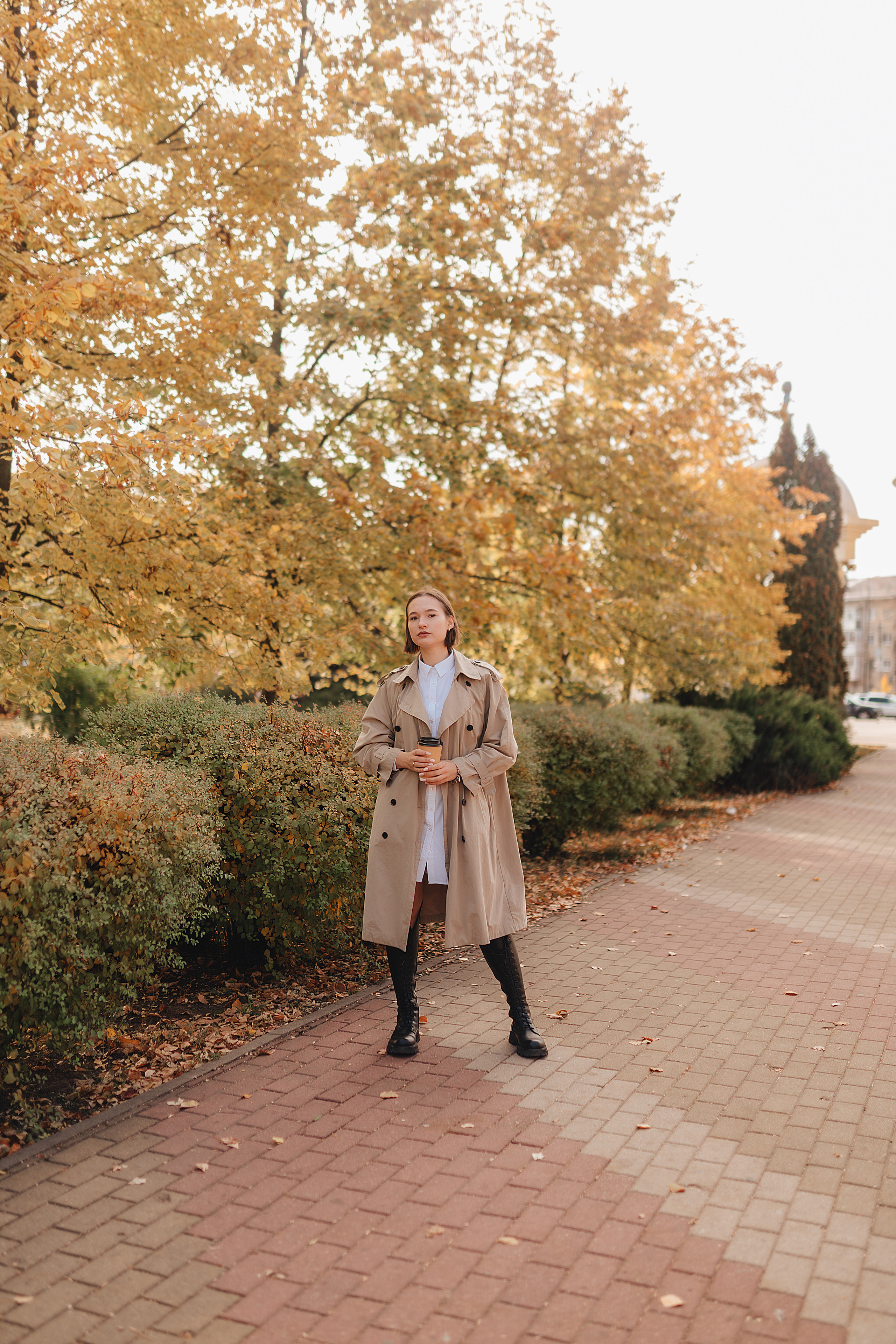 Осенняя прогулка в городском парке. Фотограф Карина Шмулёва. Воронеж и область
