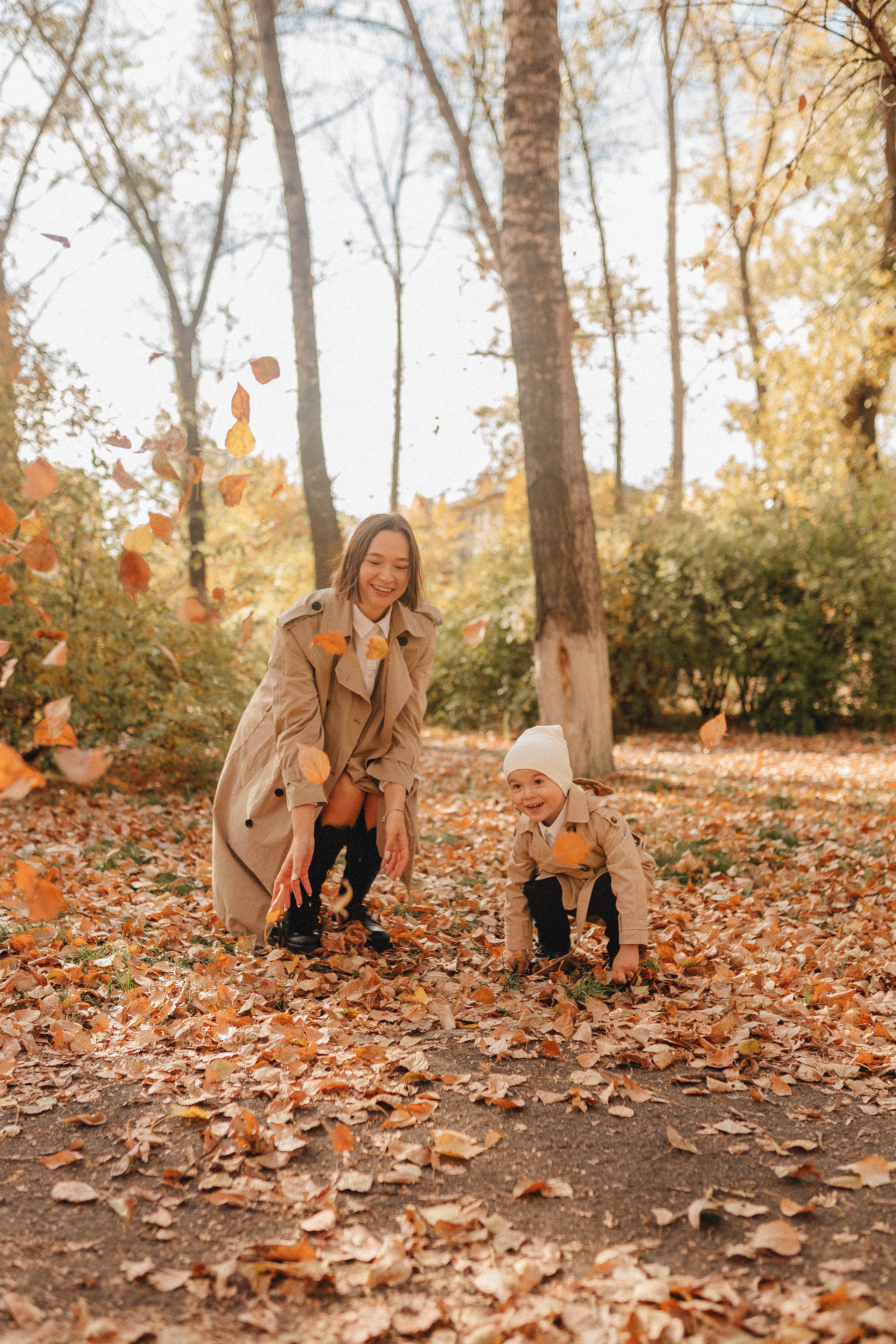 Осенняя прогулка в городском парке. Фотограф Карина Шмулёва. Воронеж и область