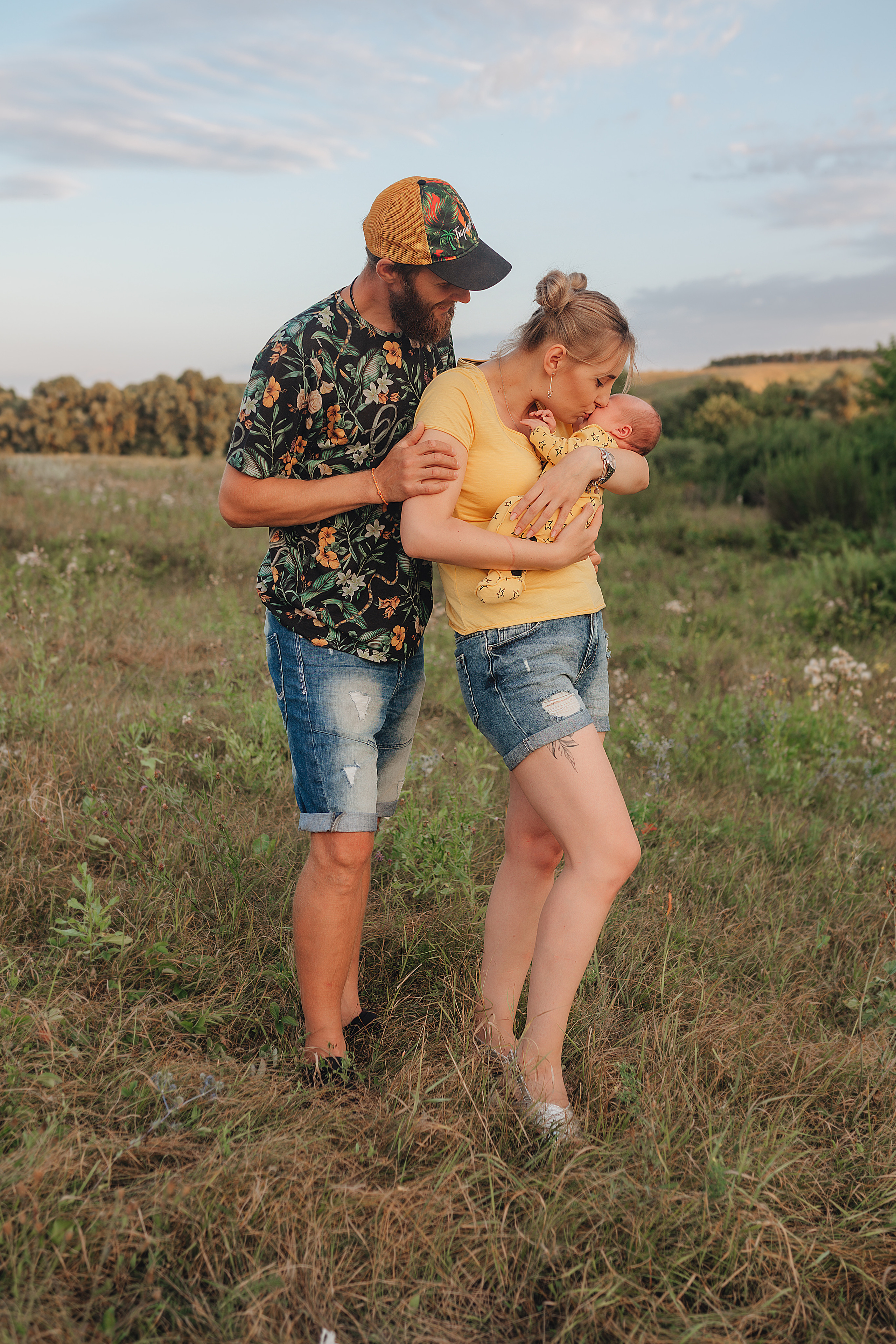 Семья Бердниковых. Фотограф Карина Шмулёва. Воронеж и область