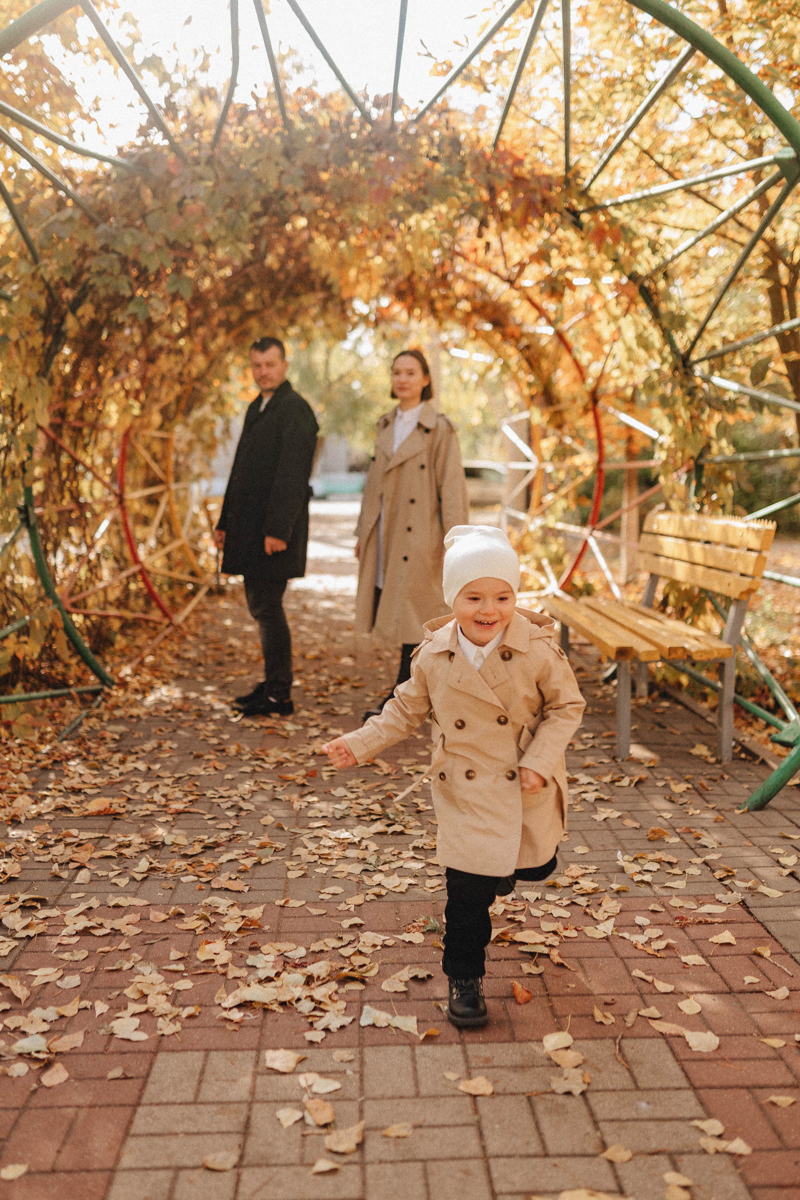 Осенняя прогулка в городском парке. Фотограф Карина Шмулёва. Воронеж и область