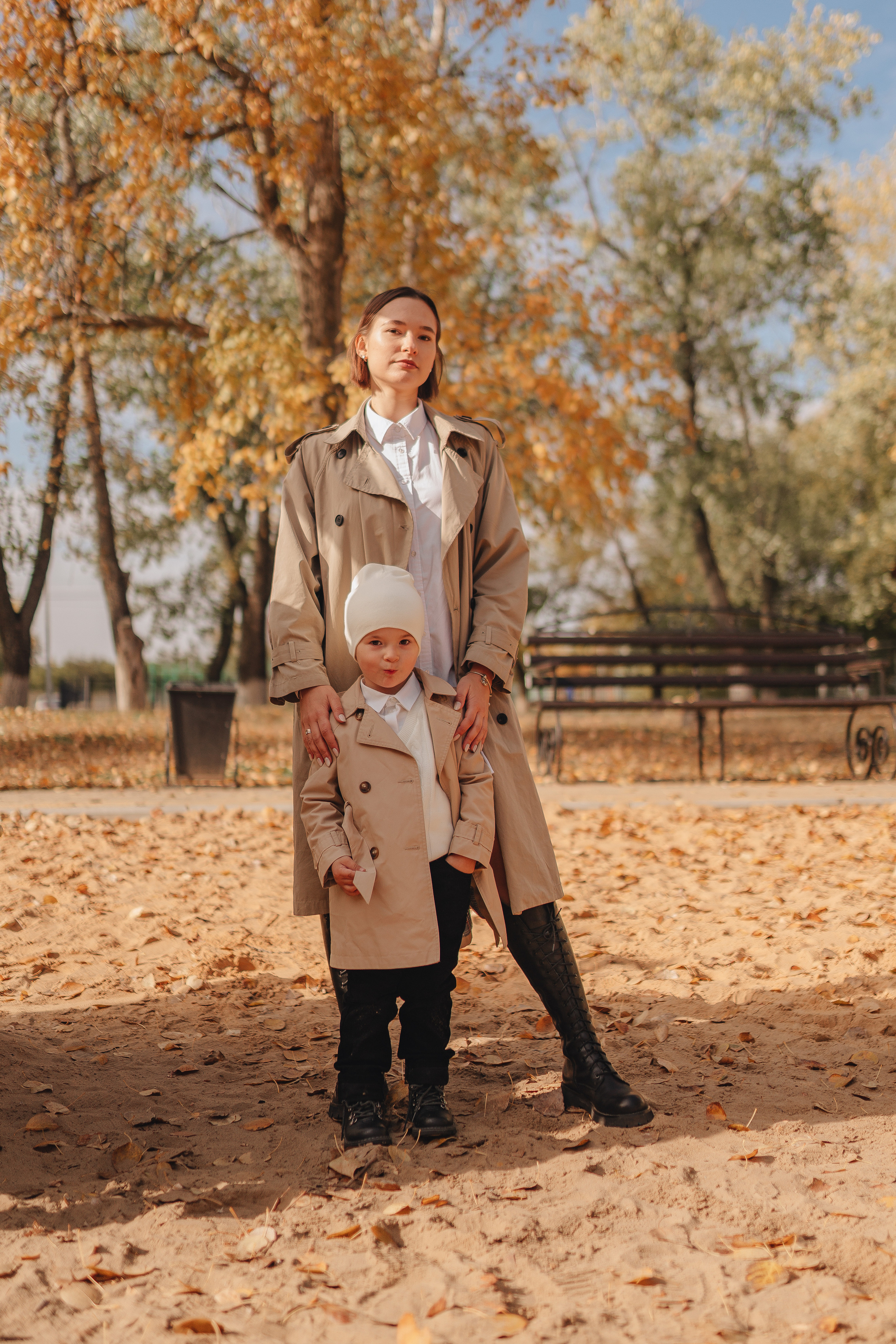 Осенняя прогулка в городском парке. Фотограф Карина Шмулёва. Воронеж и область