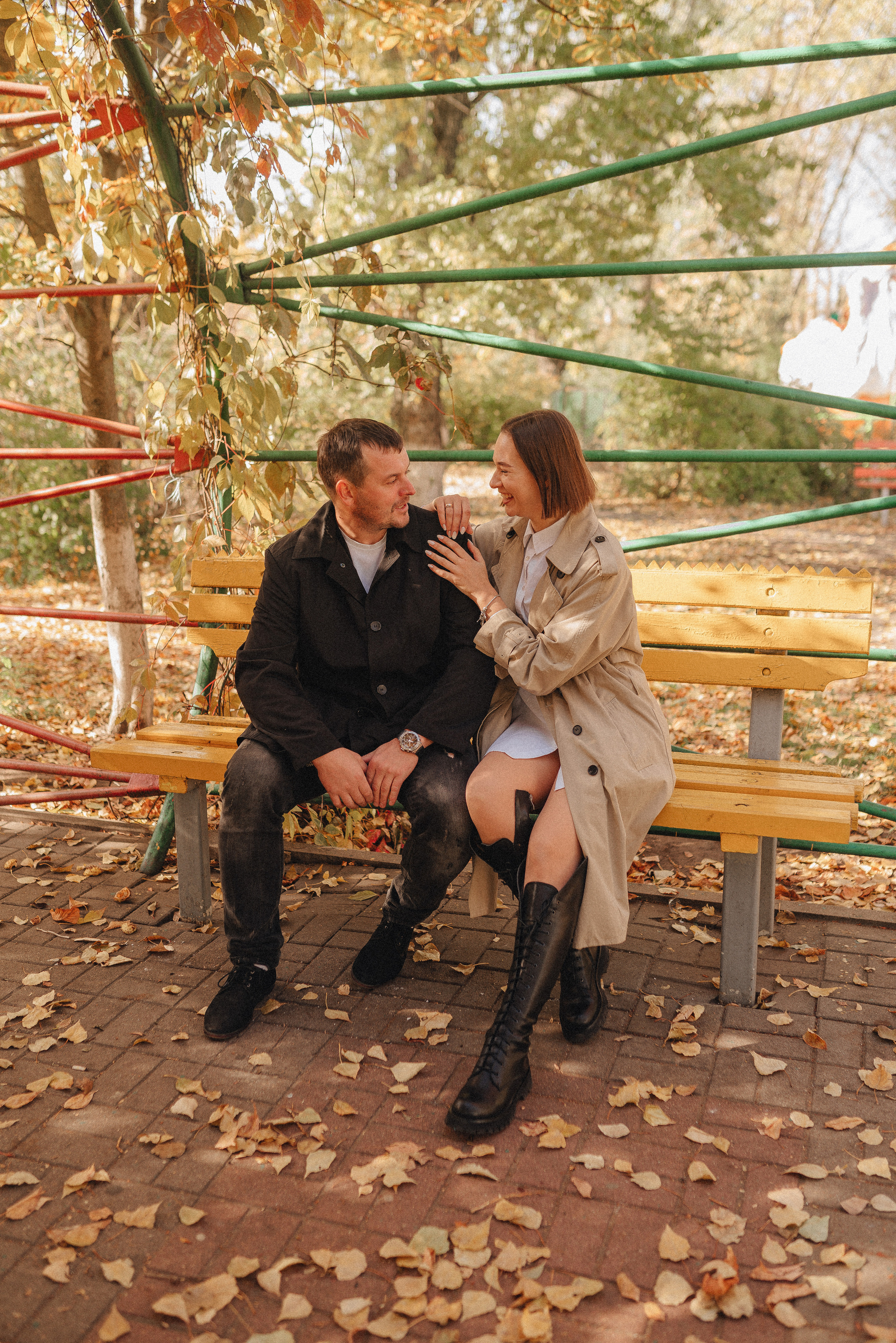 Осенняя прогулка в городском парке. Фотограф Карина Шмулёва. Воронеж и область