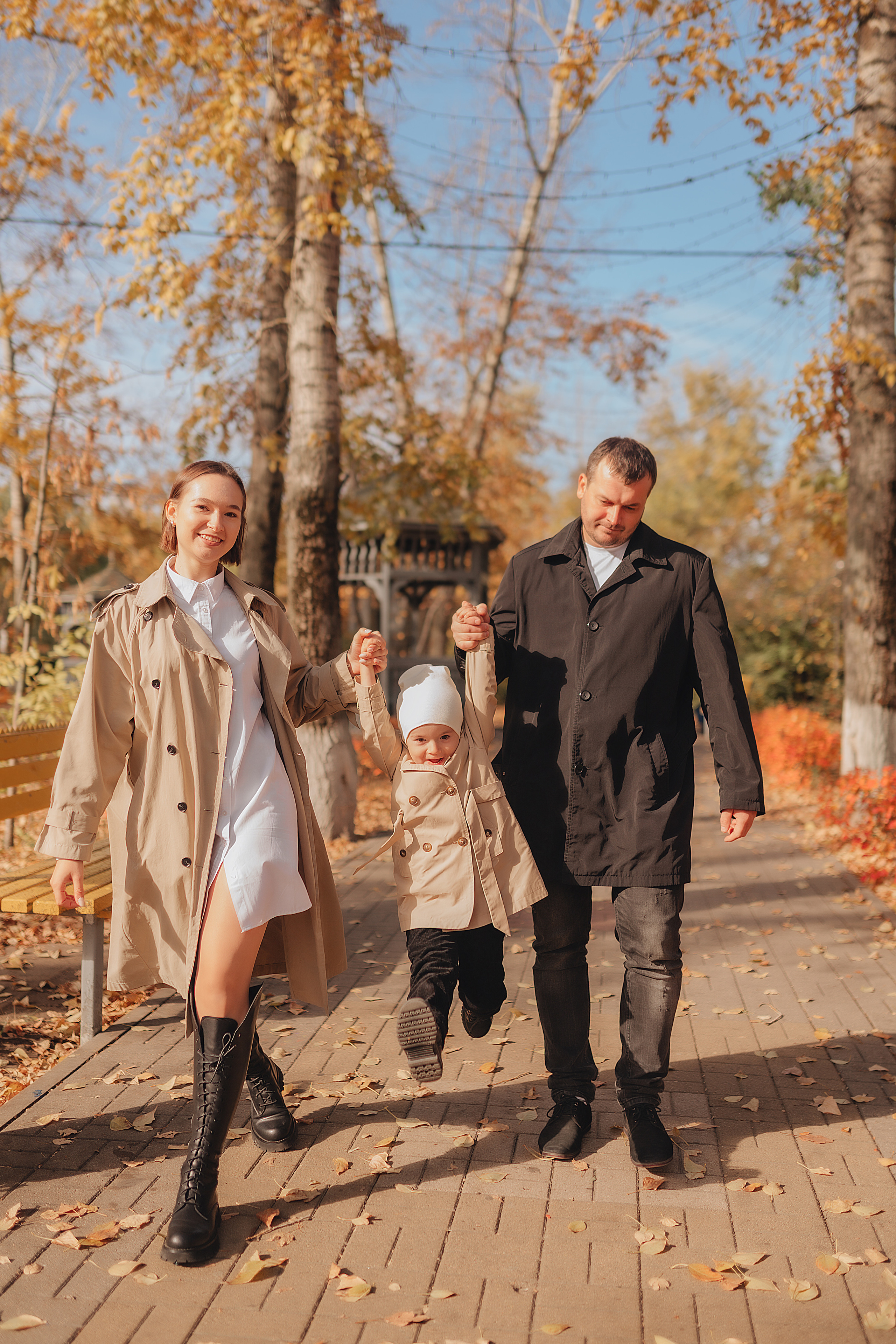 Осенняя прогулка в городском парке. Фотограф Карина Шмулёва. Воронеж и область