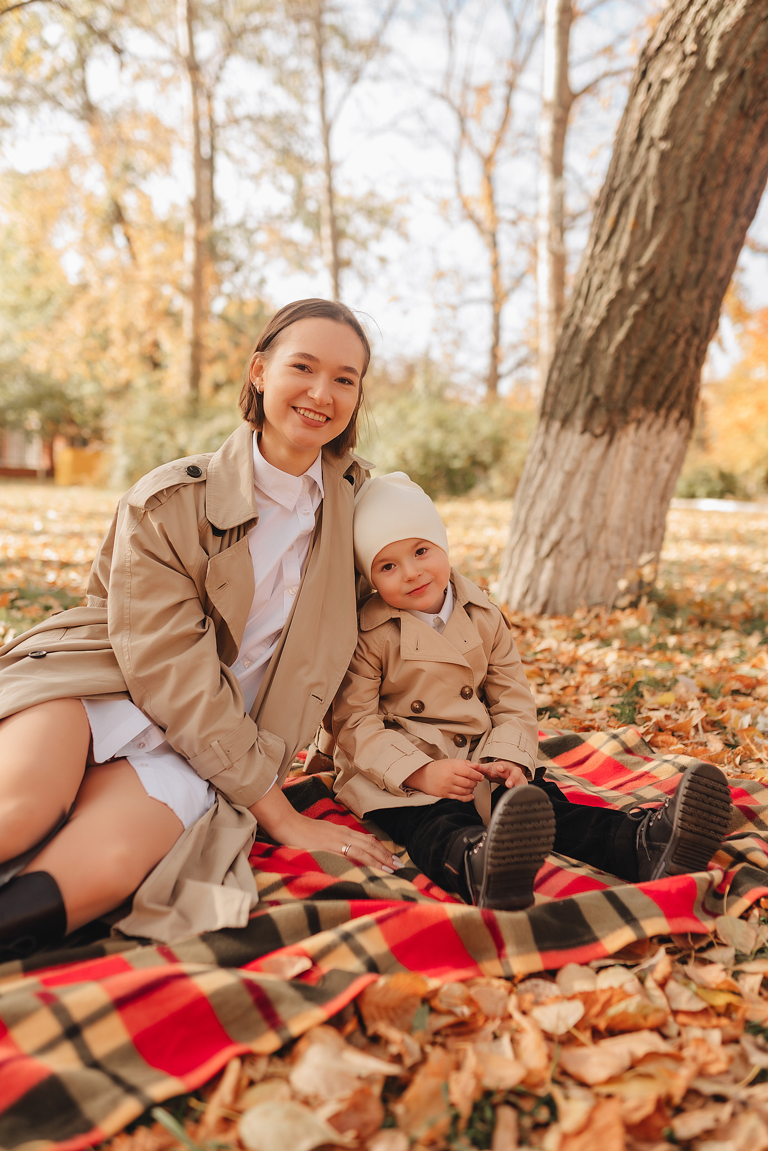 Осенняя прогулка в городском парке. Фотограф Карина Шмулёва. Воронеж и область