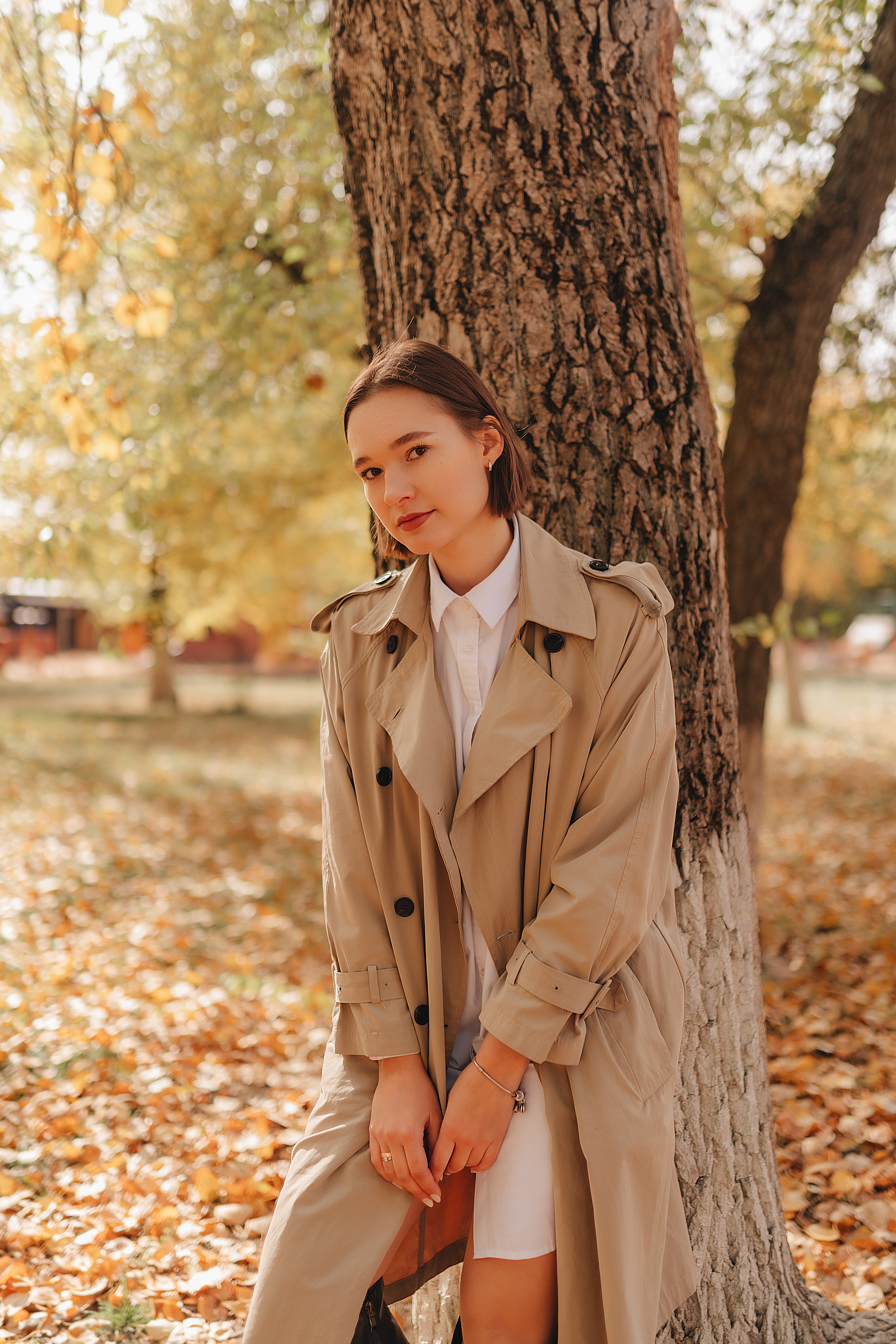 Осенняя прогулка в городском парке. Фотограф Карина Шмулёва. Воронеж и область