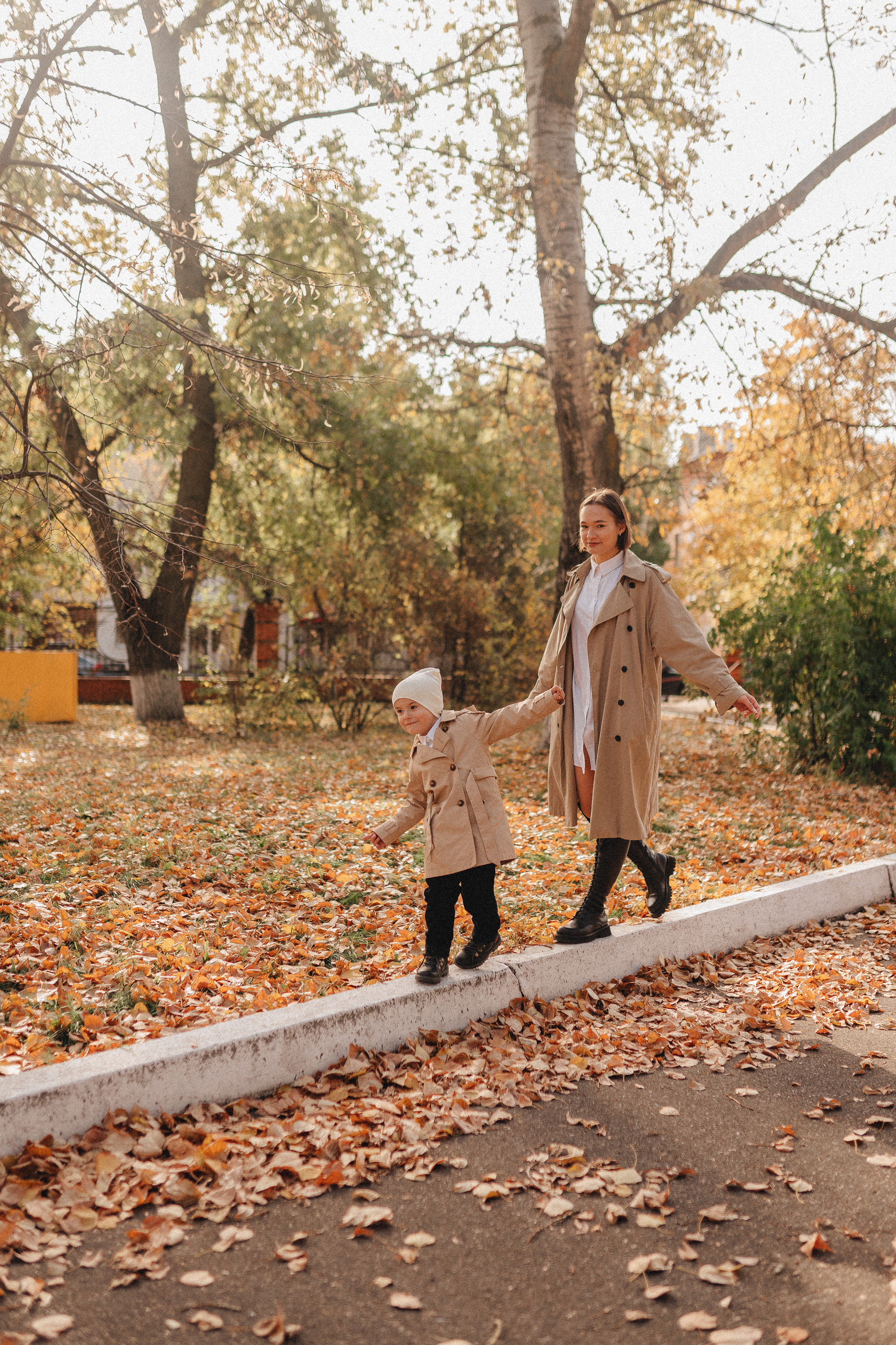 Осенняя прогулка в городском парке. Фотограф Карина Шмулёва. Воронеж и область