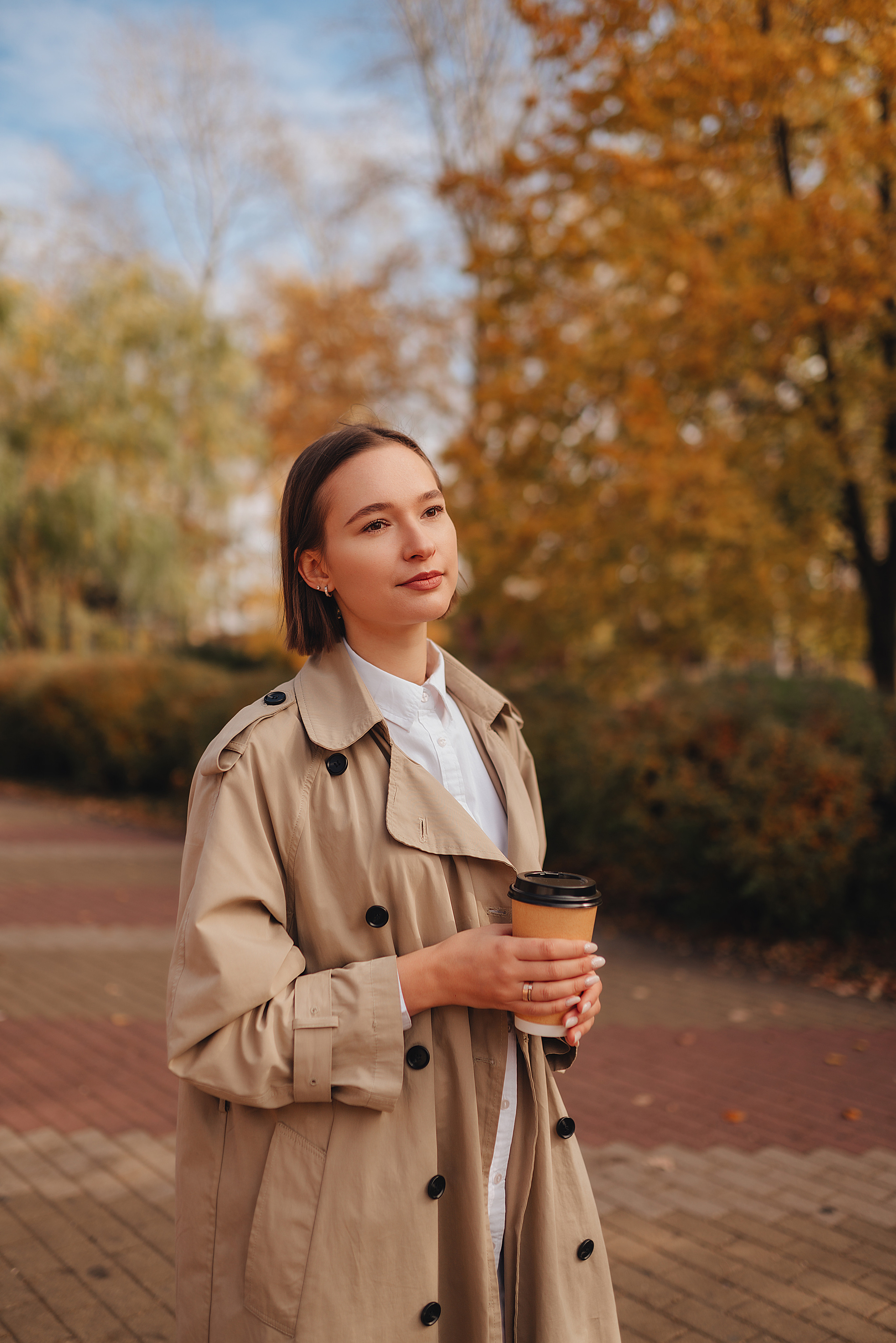 Осенняя прогулка в городском парке. Фотограф Карина Шмулёва. Воронеж и область