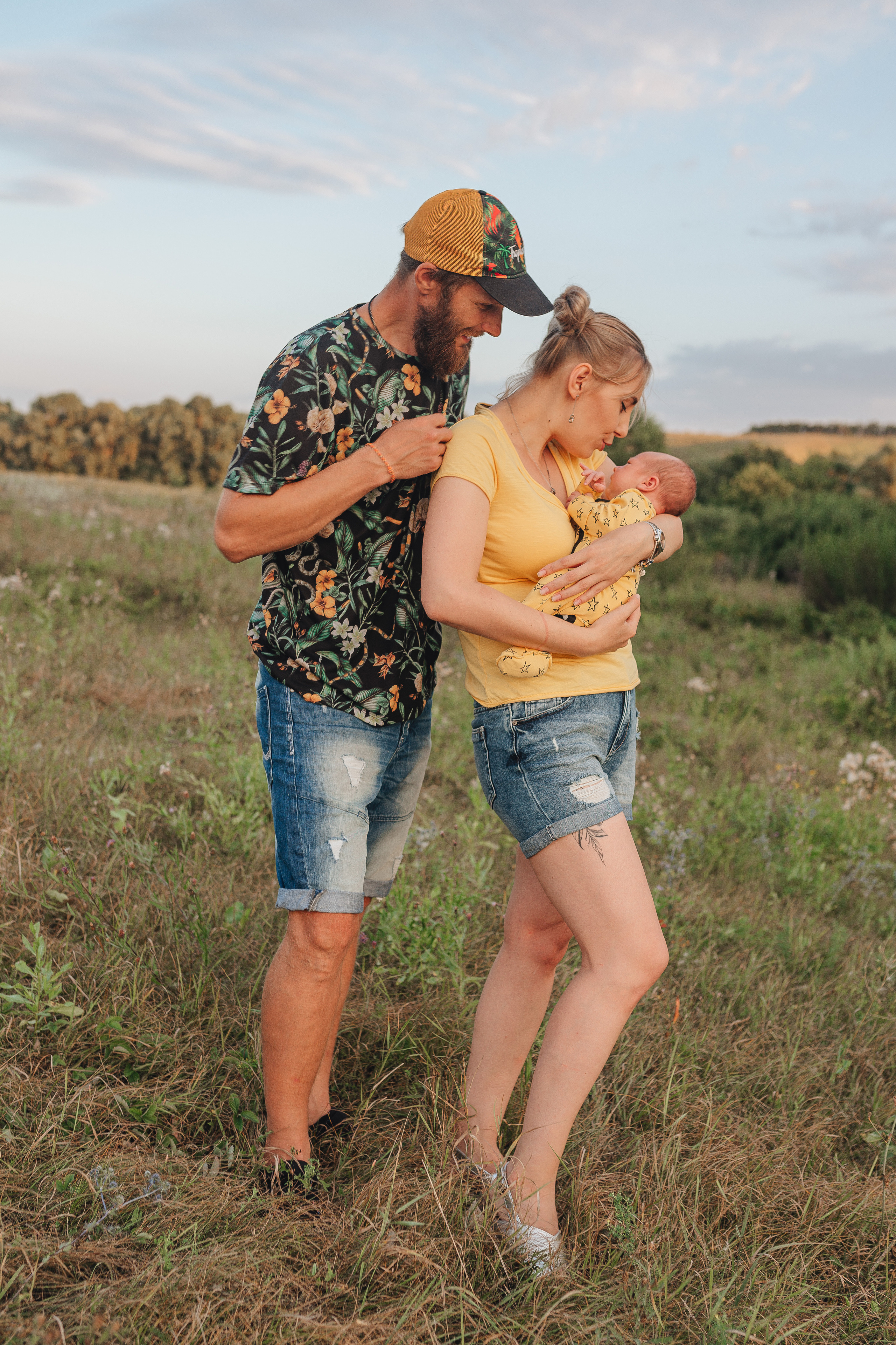 Семья Бердниковых. Фотограф Карина Шмулёва. Воронеж и область
