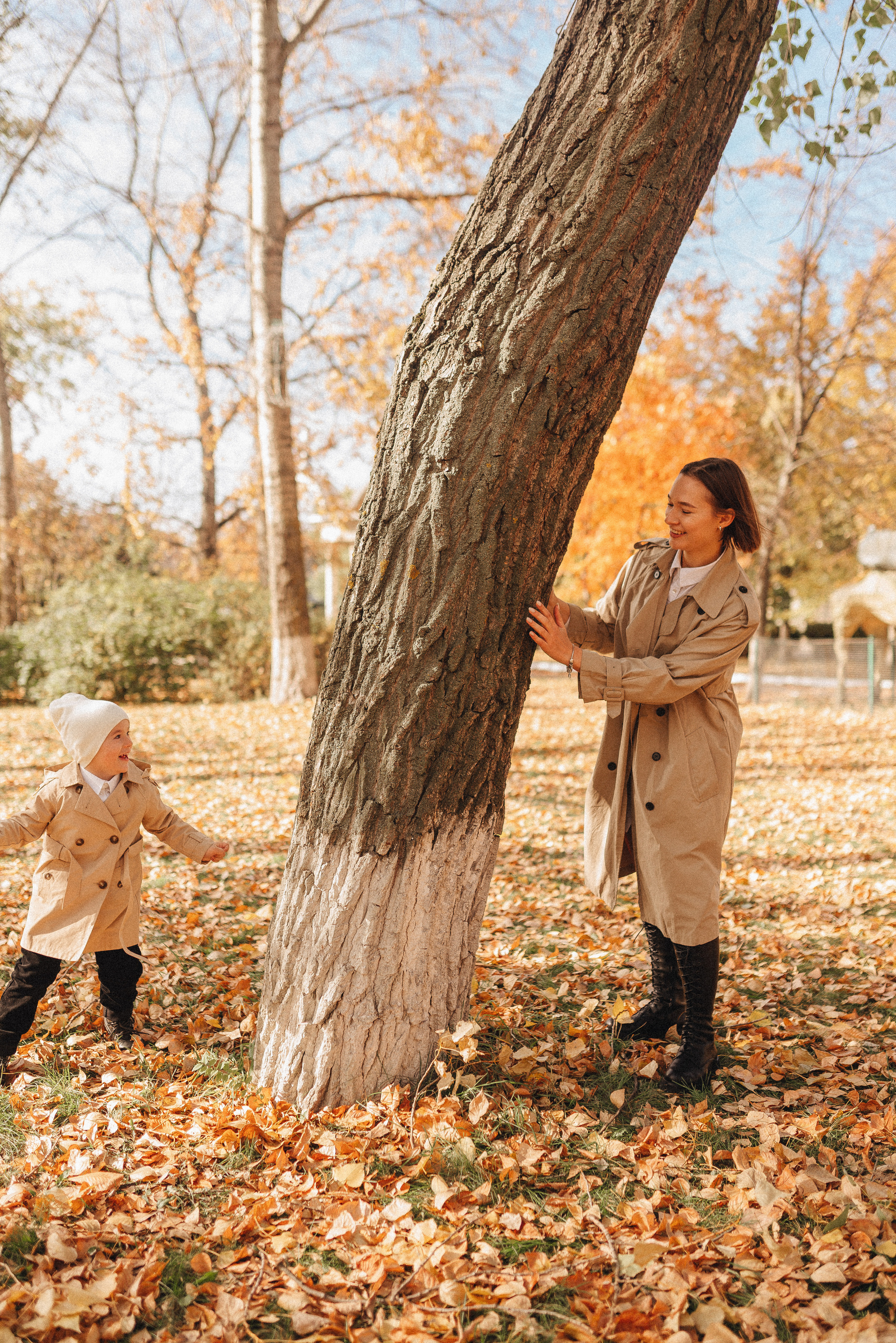 Осенняя прогулка в городском парке. Фотограф Карина Шмулёва. Воронеж и область