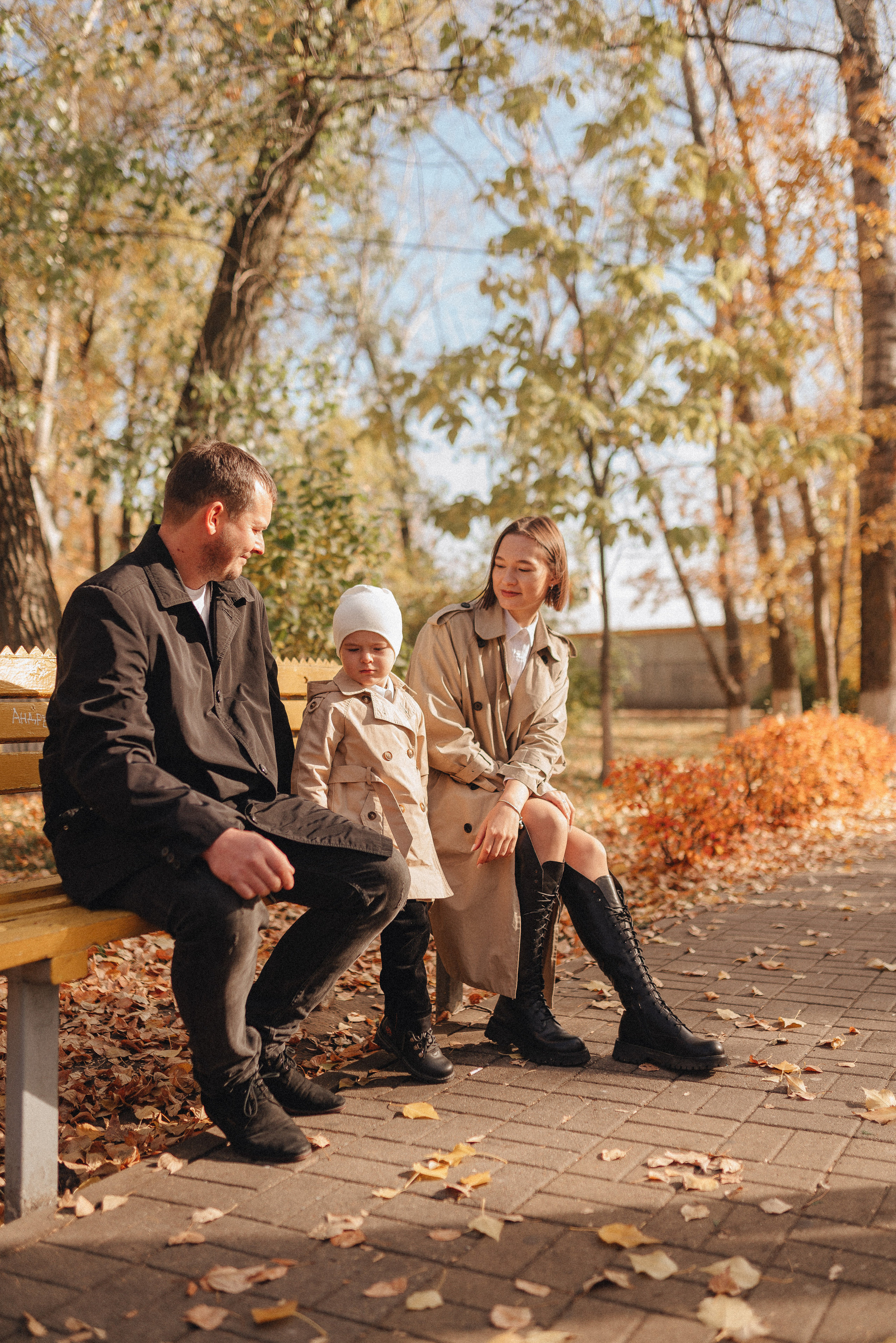 Осенняя прогулка в городском парке. Фотограф Карина Шмулёва. Воронеж и область