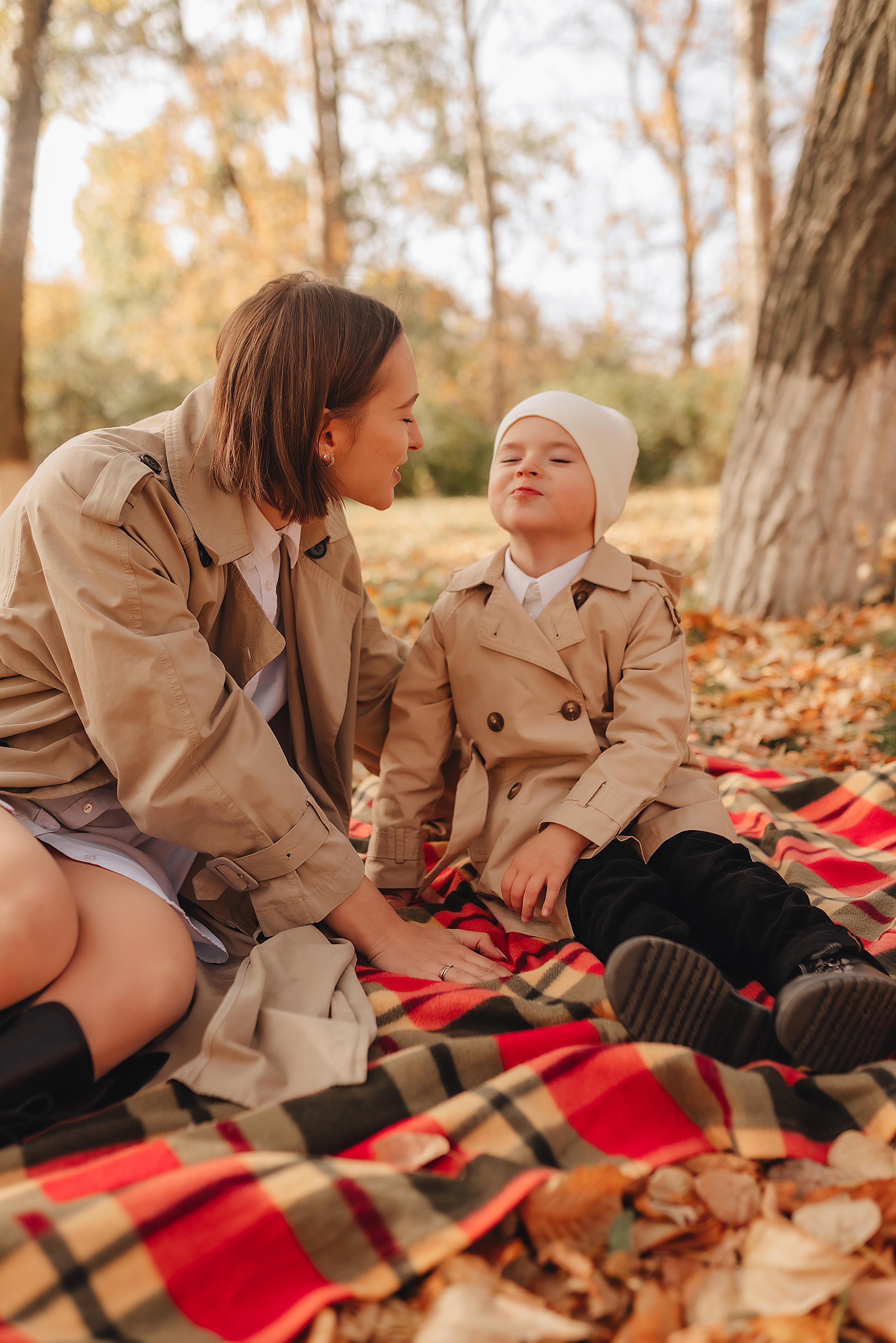 Осенняя прогулка в городском парке. Фотограф Карина Шмулёва. Воронеж и область