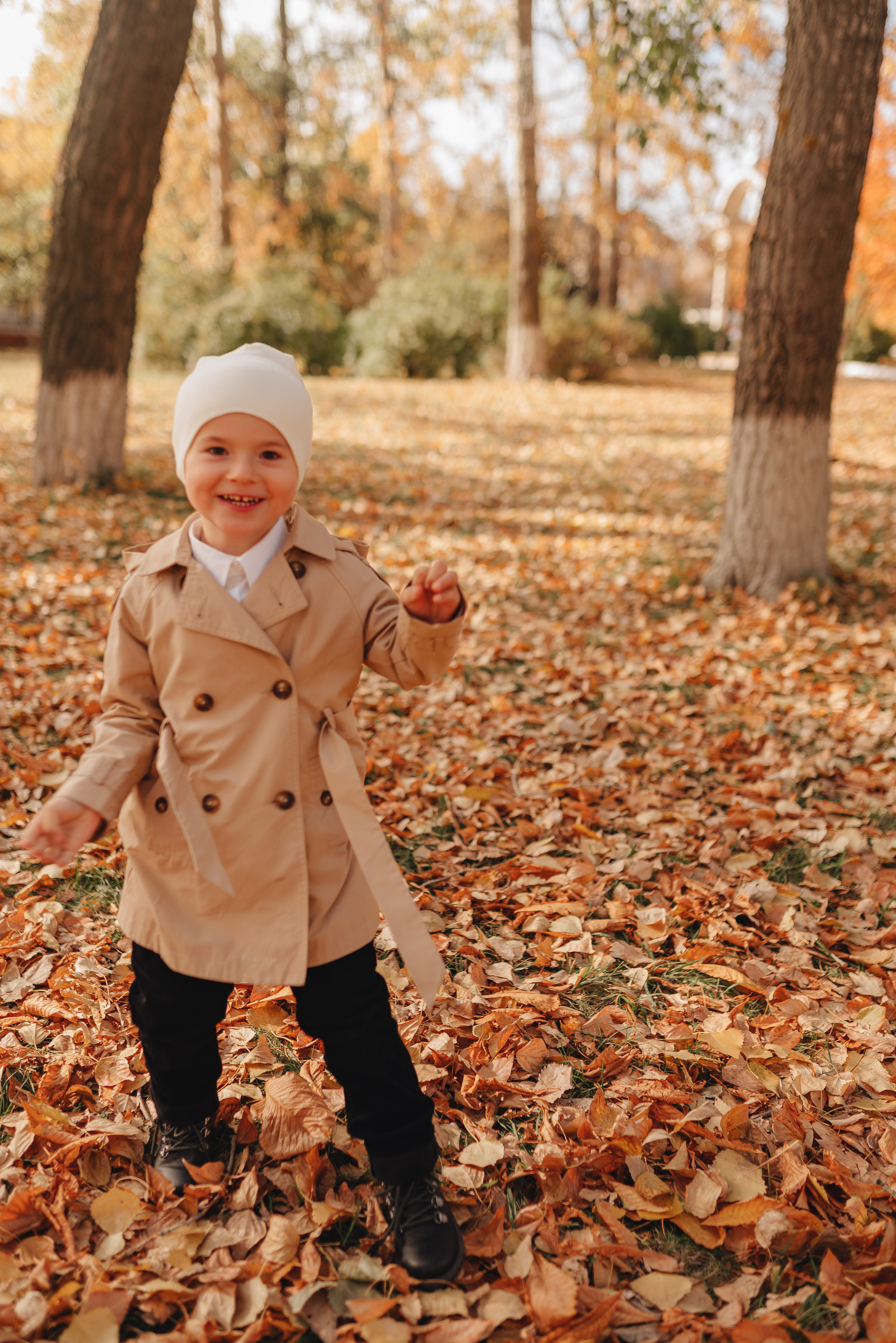 Осенняя прогулка в городском парке. Фотограф Карина Шмулёва. Воронеж и область