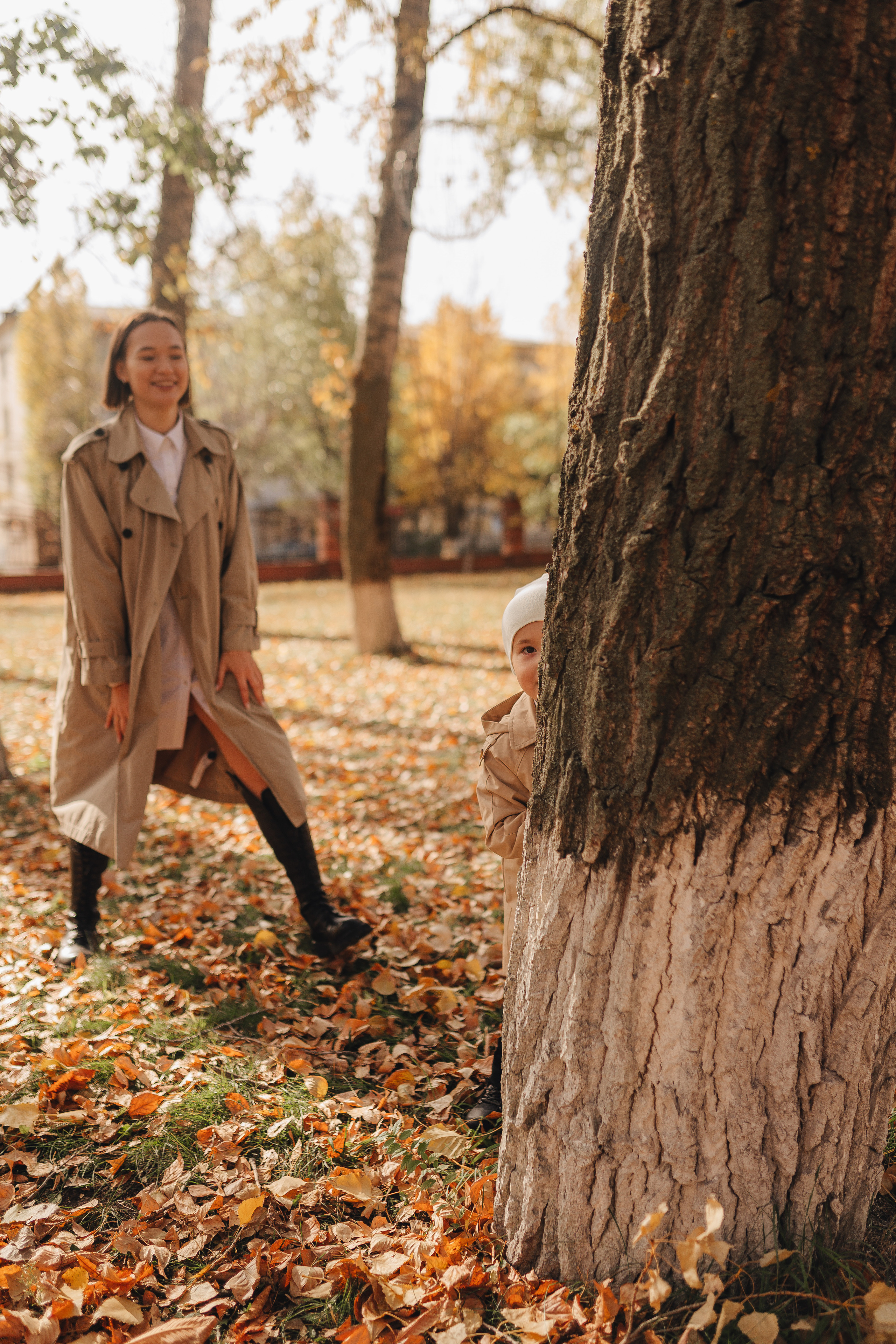 Осенняя прогулка в городском парке. Фотограф Карина Шмулёва. Воронеж и область