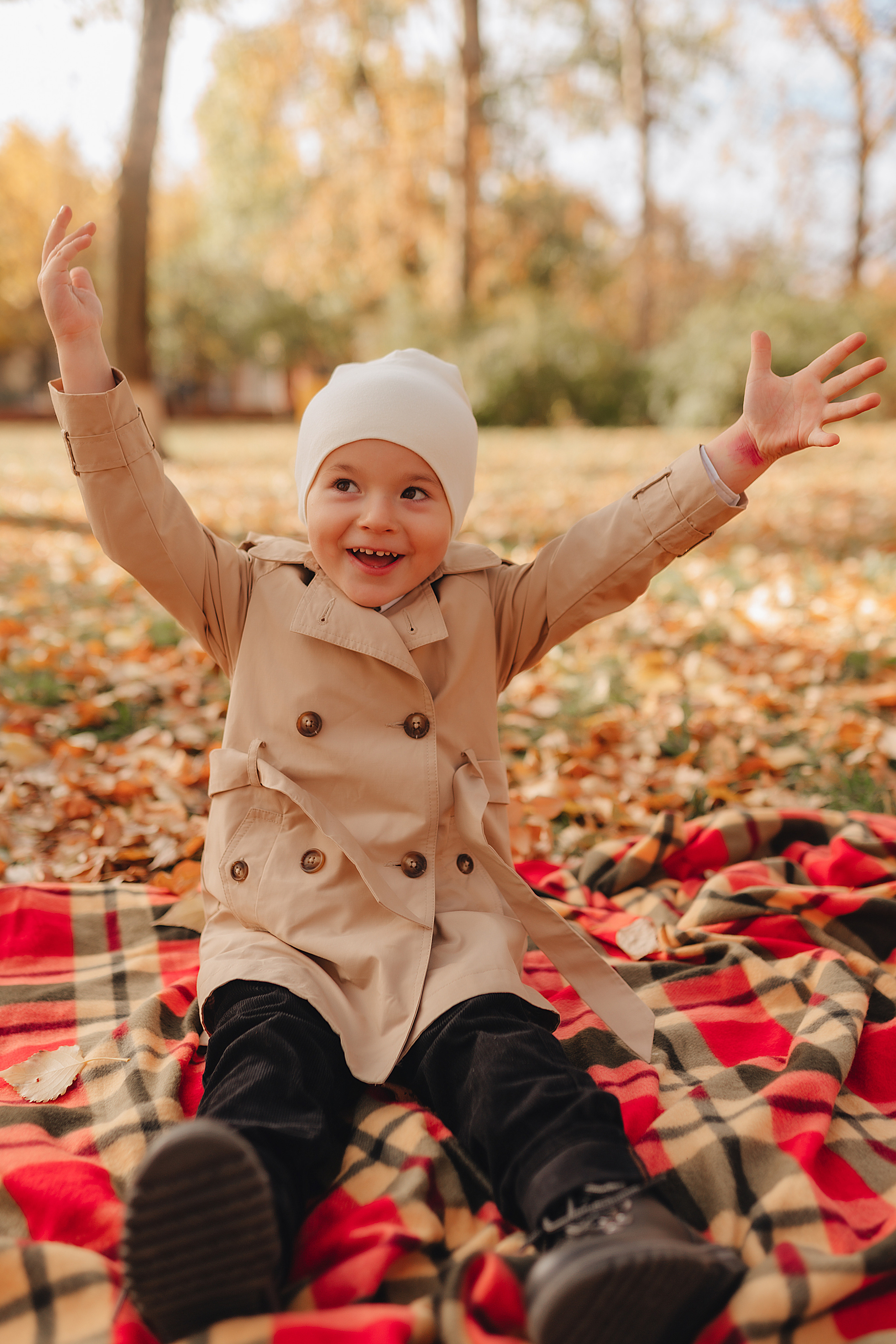 Осенняя прогулка в городском парке. Фотограф Карина Шмулёва. Воронеж и область