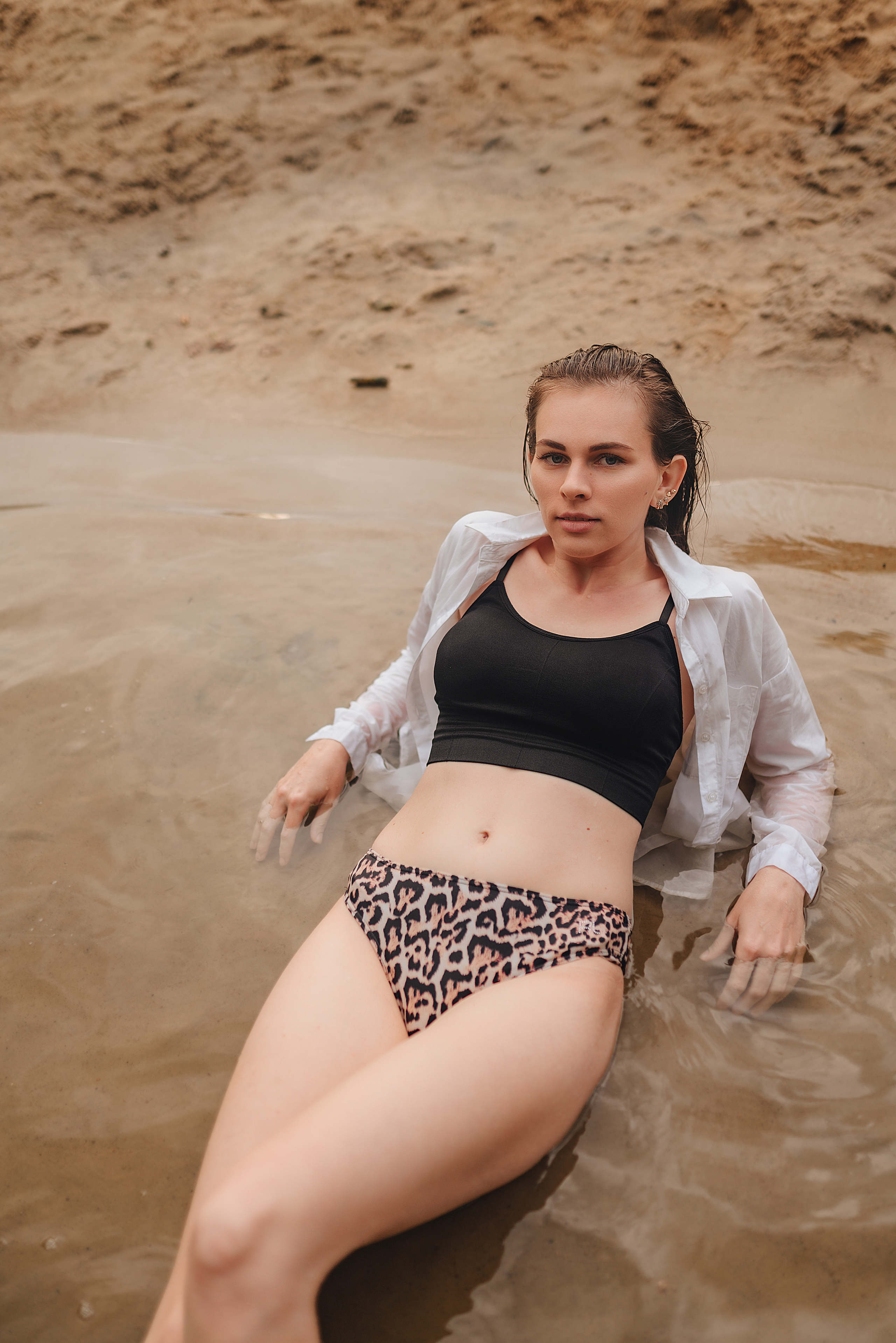 Кристина |Съемка в реке. Фотограф Карина Шмулёва. Воронеж и область