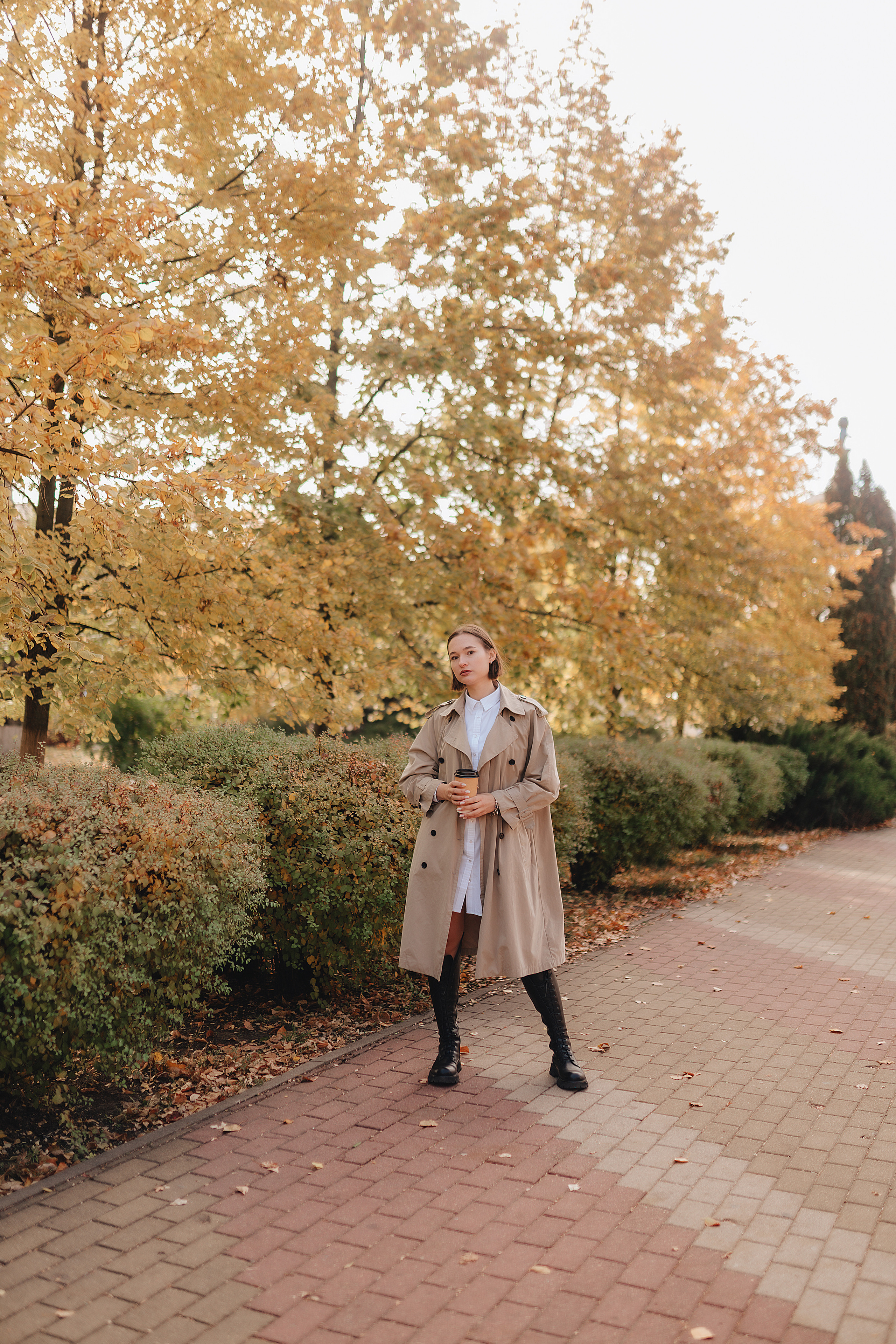 Осенняя прогулка в городском парке. Фотограф Карина Шмулёва. Воронеж и область