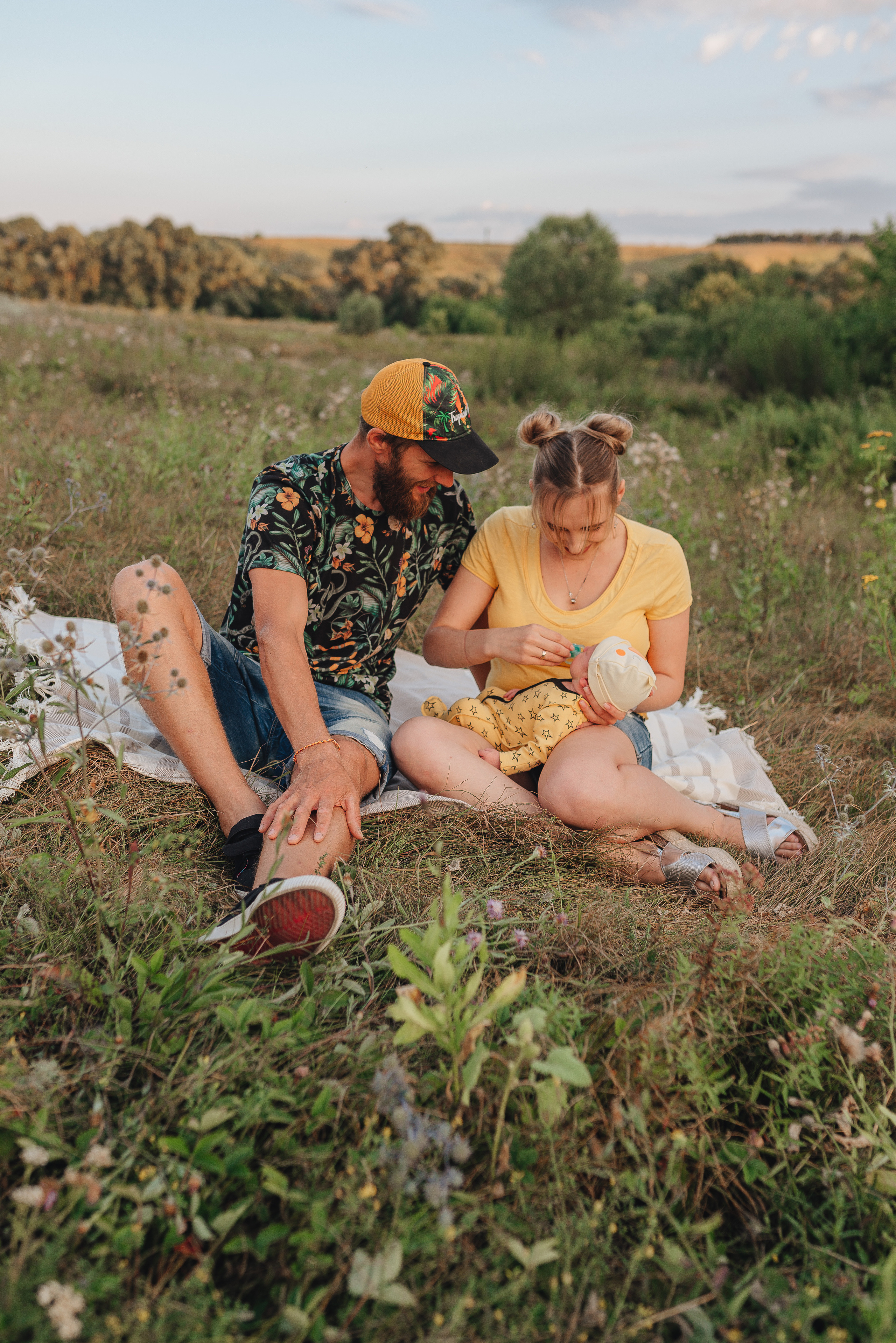 Семья Бердниковых. Фотограф Карина Шмулёва. Воронеж и область