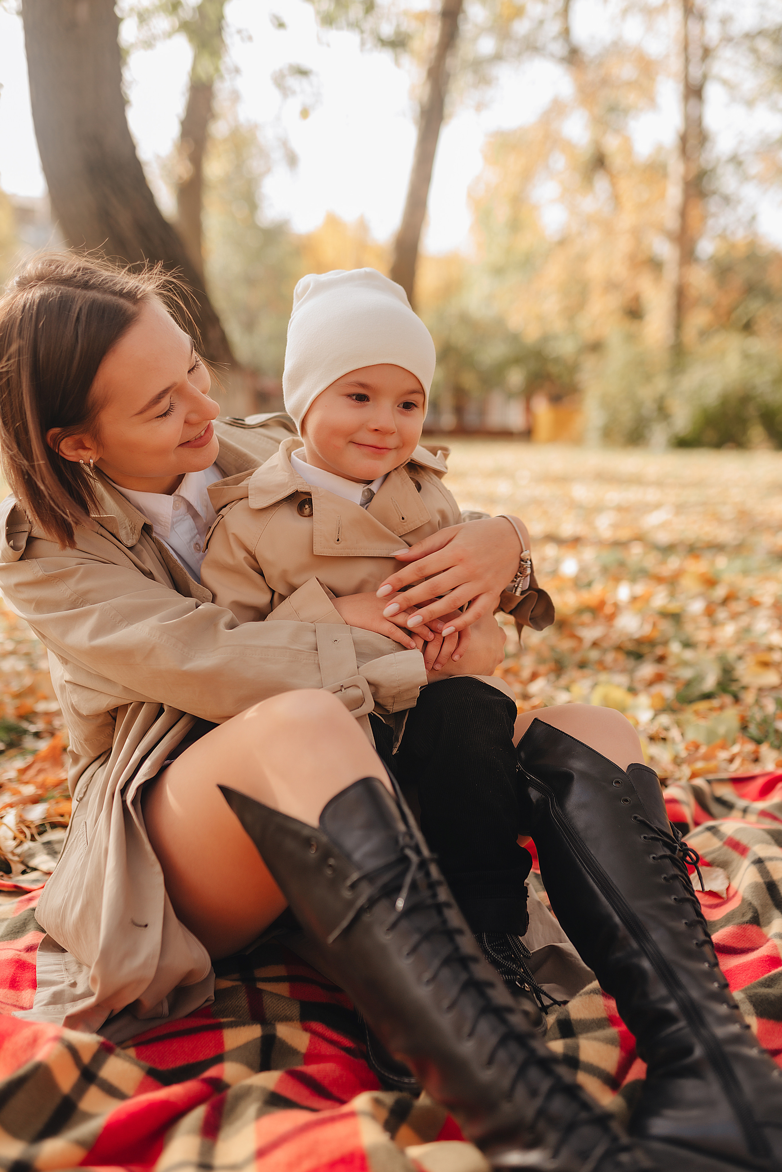 Осенняя прогулка в городском парке. Фотограф Карина Шмулёва. Воронеж и область
