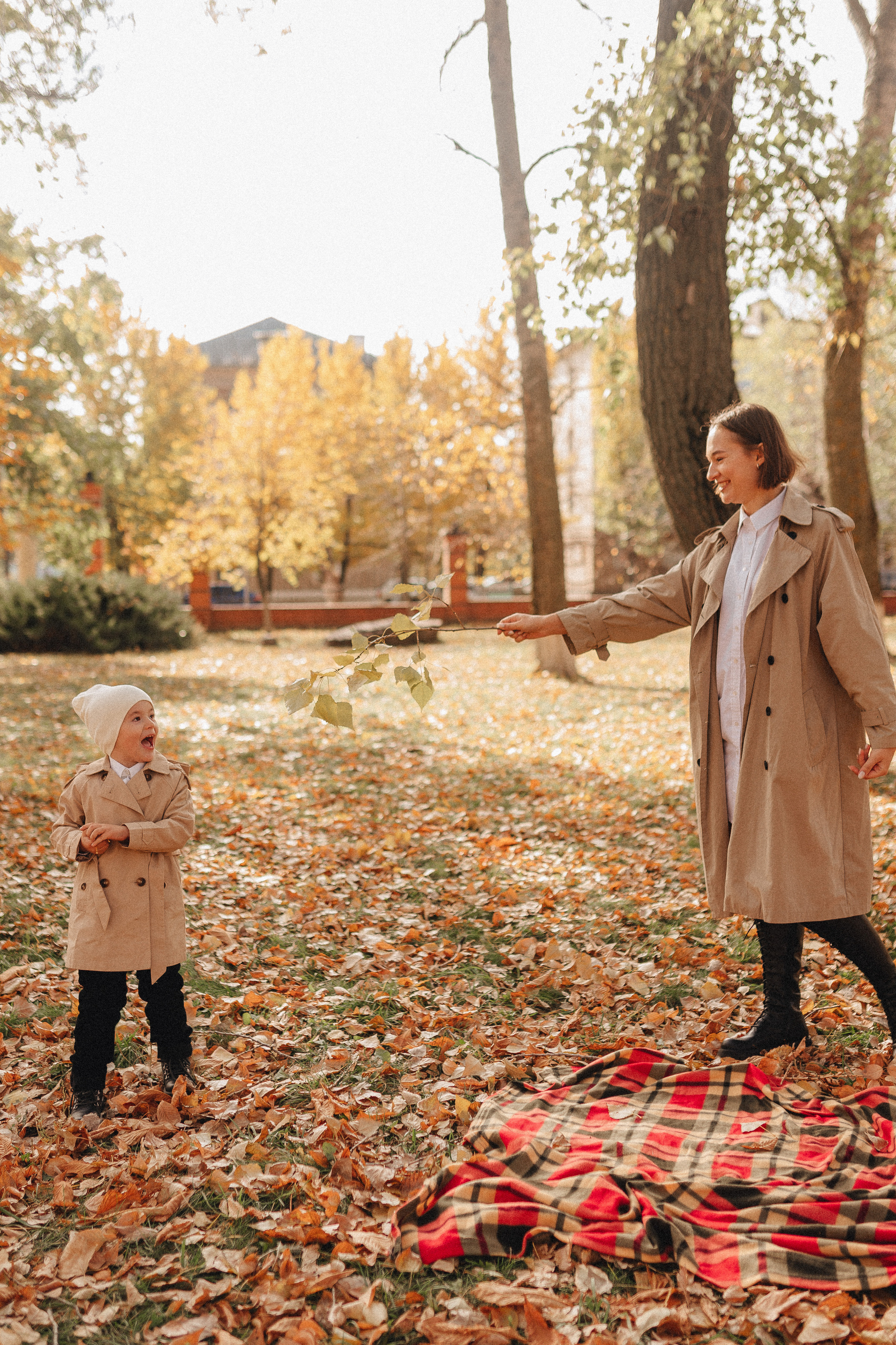 Осенняя прогулка в городском парке. Фотограф Карина Шмулёва. Воронеж и область