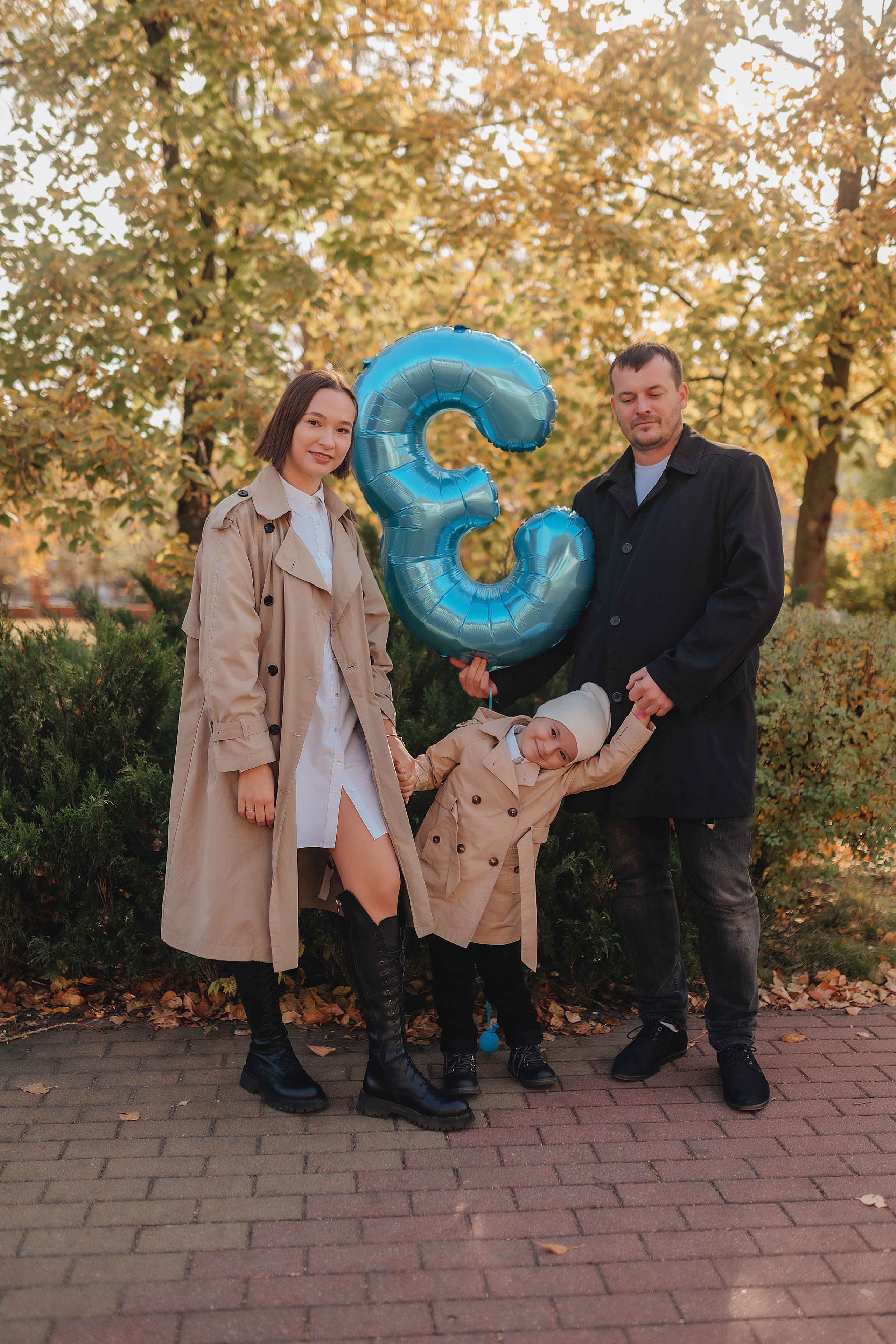 Осенняя прогулка в городском парке. Фотограф Карина Шмулёва. Воронеж и область