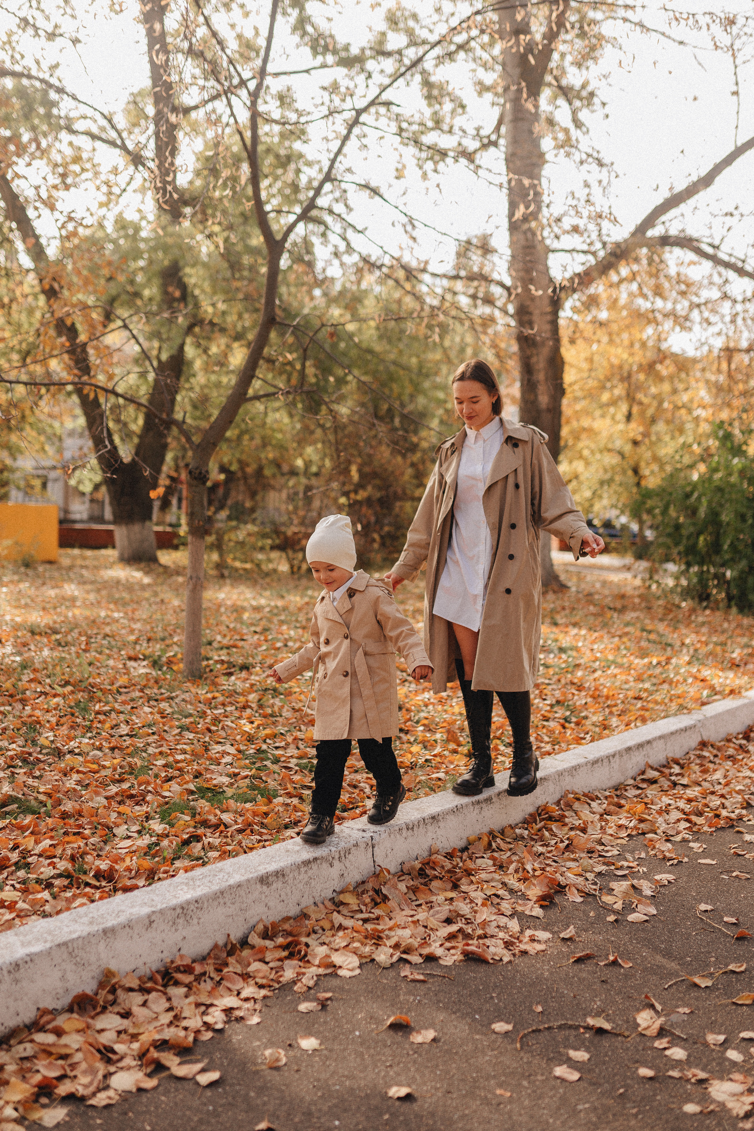 Осенняя прогулка в городском парке. Фотограф Карина Шмулёва. Воронеж и область