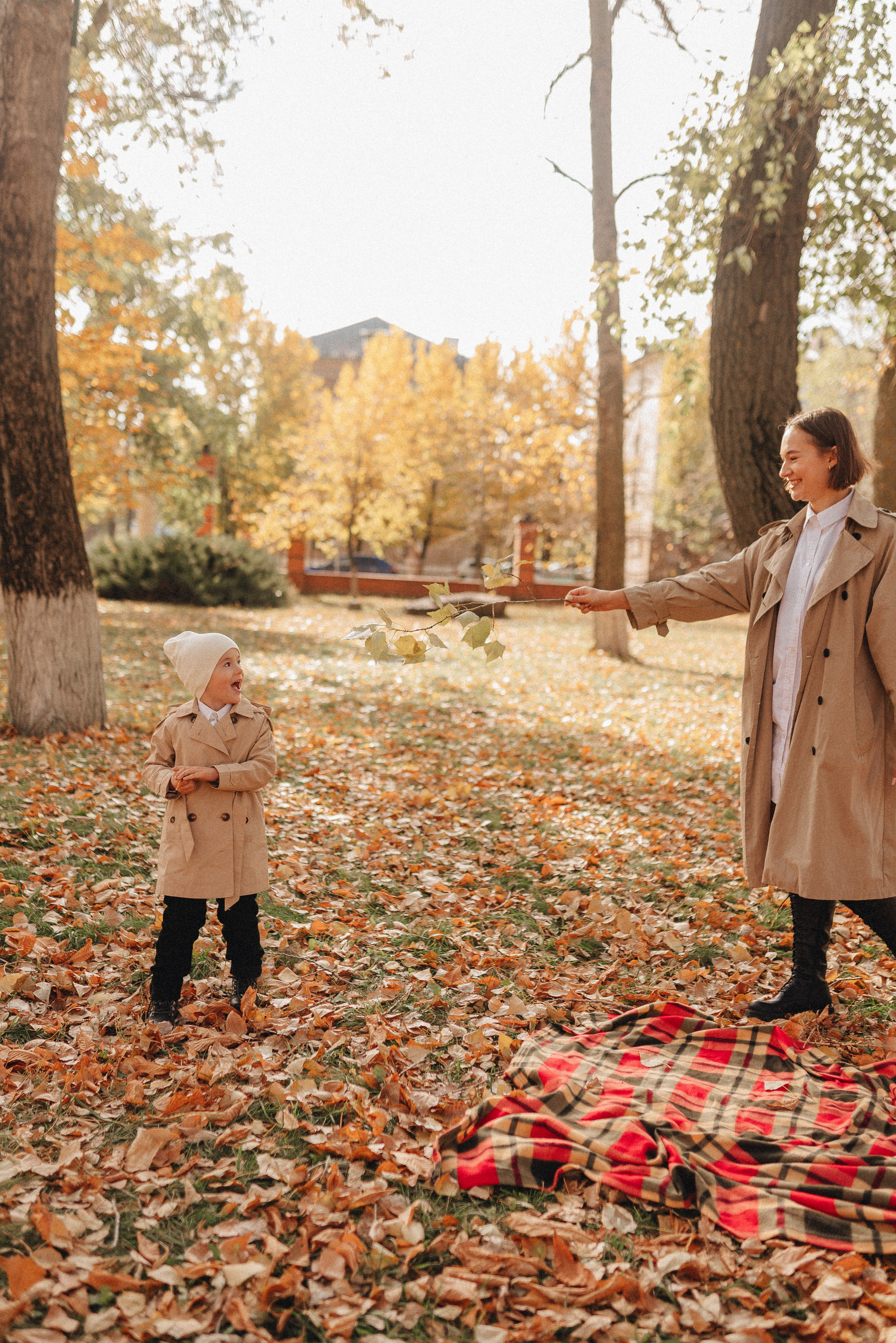 Осенняя прогулка в городском парке. Фотограф Карина Шмулёва. Воронеж и область