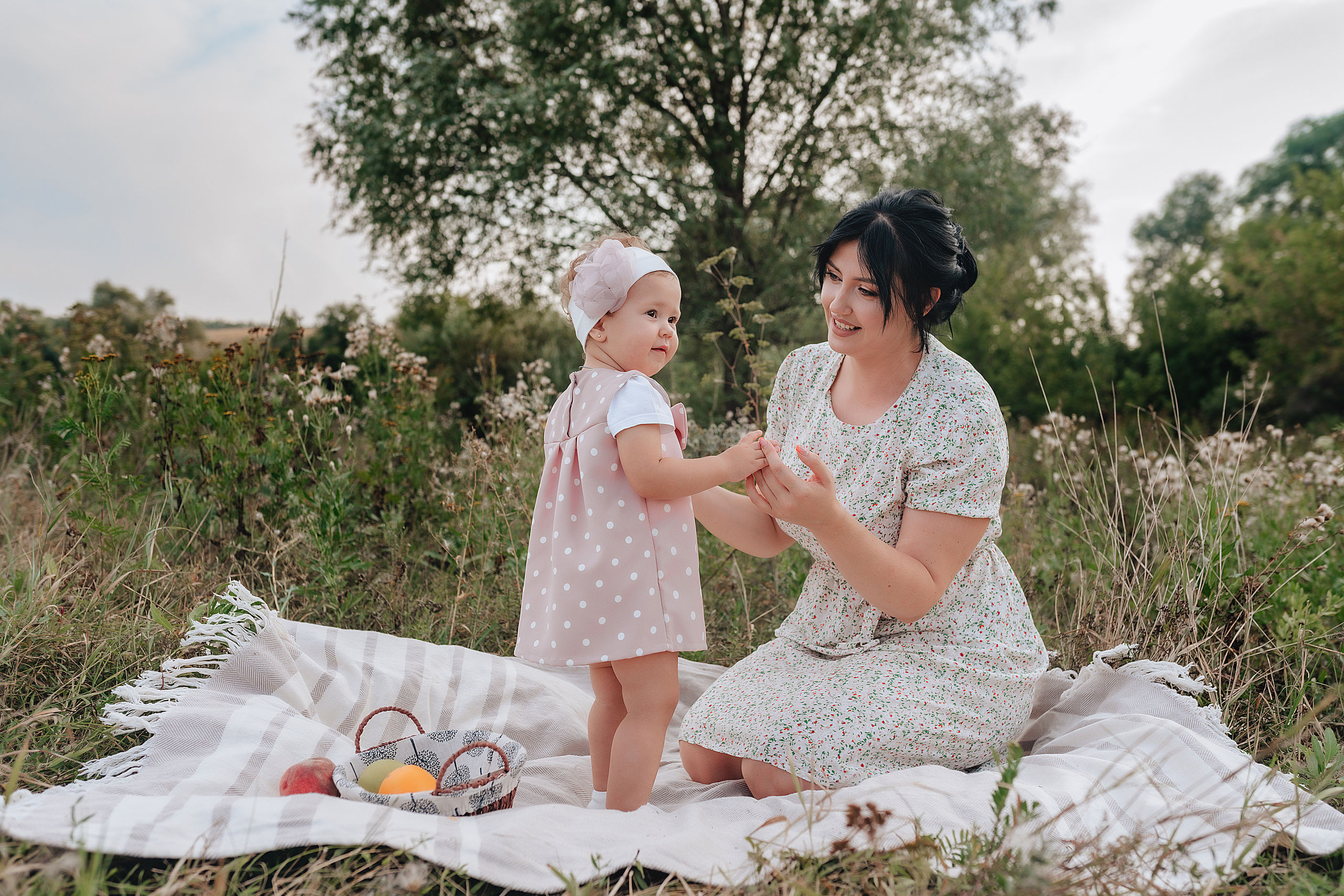 Семейная съемка | Татьяна и дочурка. Фотограф Карина Шмулёва. Воронеж и область