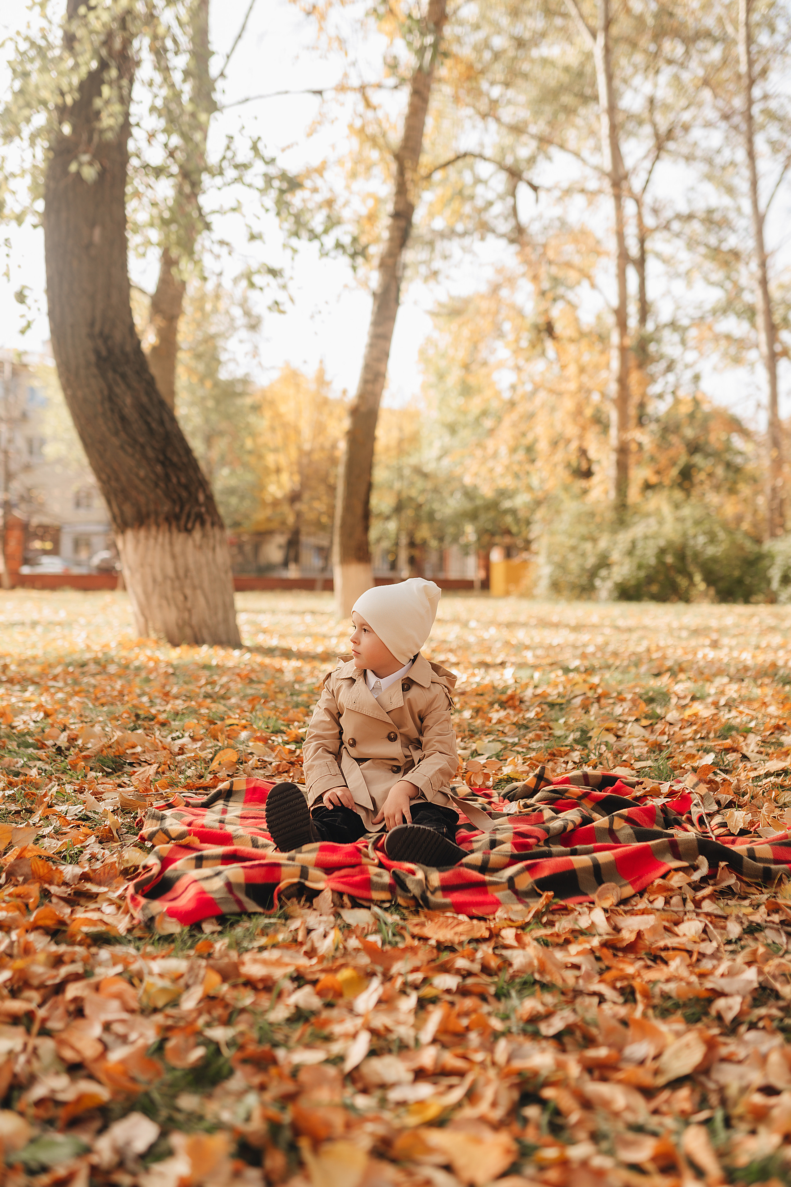 Осенняя прогулка в городском парке. Фотограф Карина Шмулёва. Воронеж и область