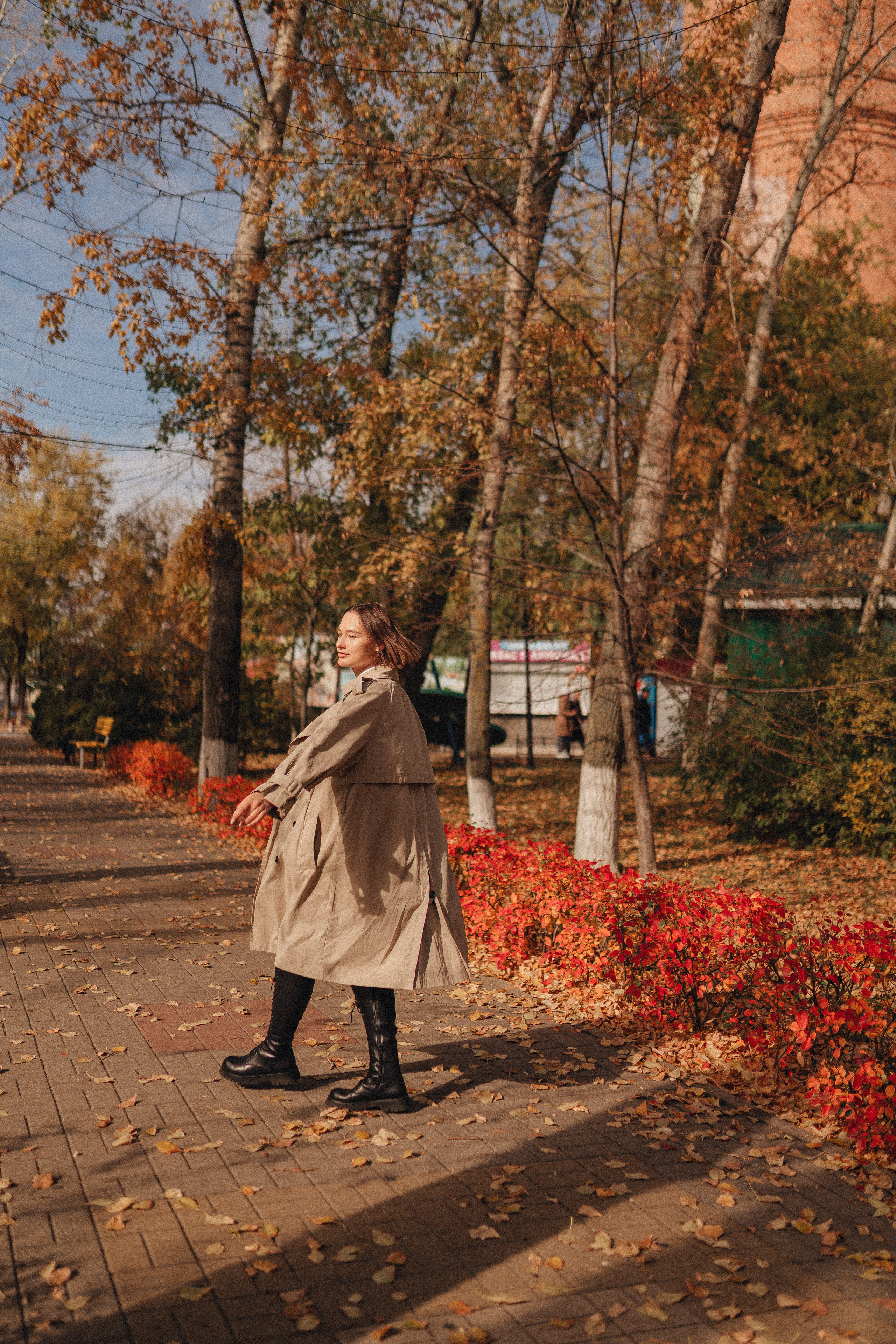 Осенняя прогулка в городском парке. Фотограф Карина Шмулёва. Воронеж и область