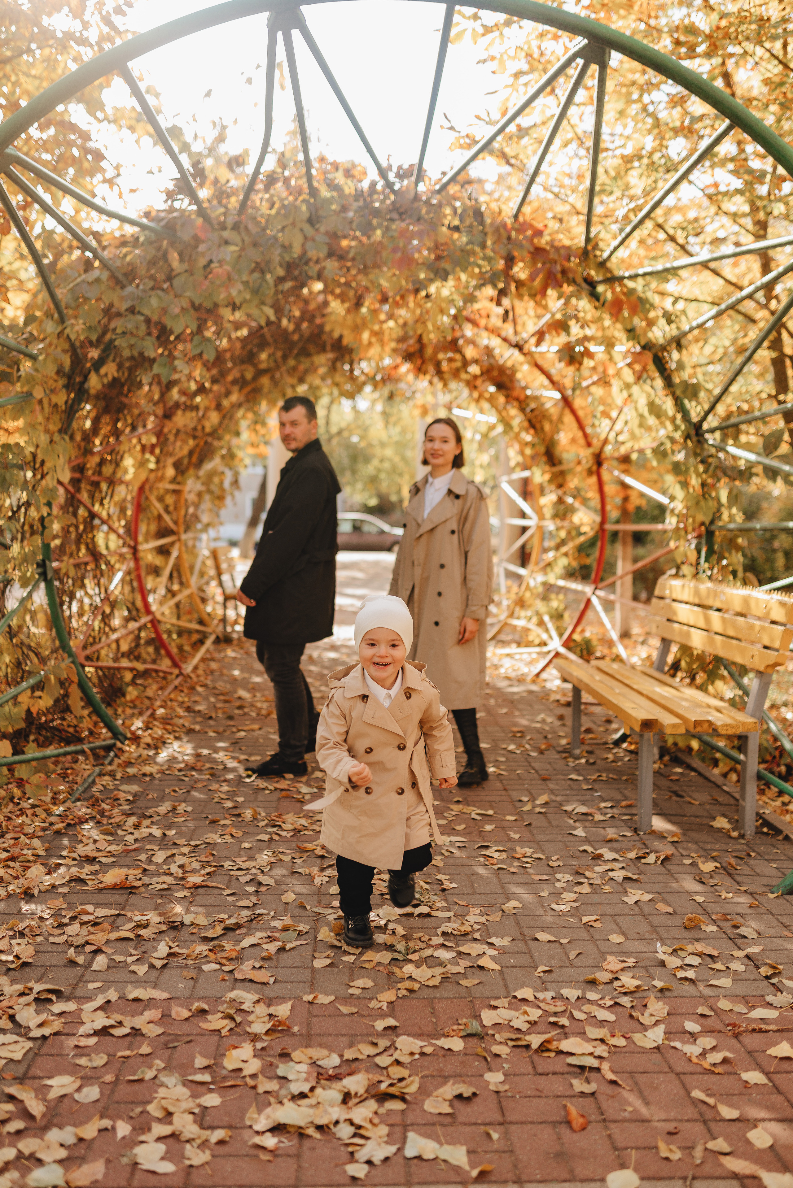 Осенняя прогулка в городском парке. Фотограф Карина Шмулёва. Воронеж и область