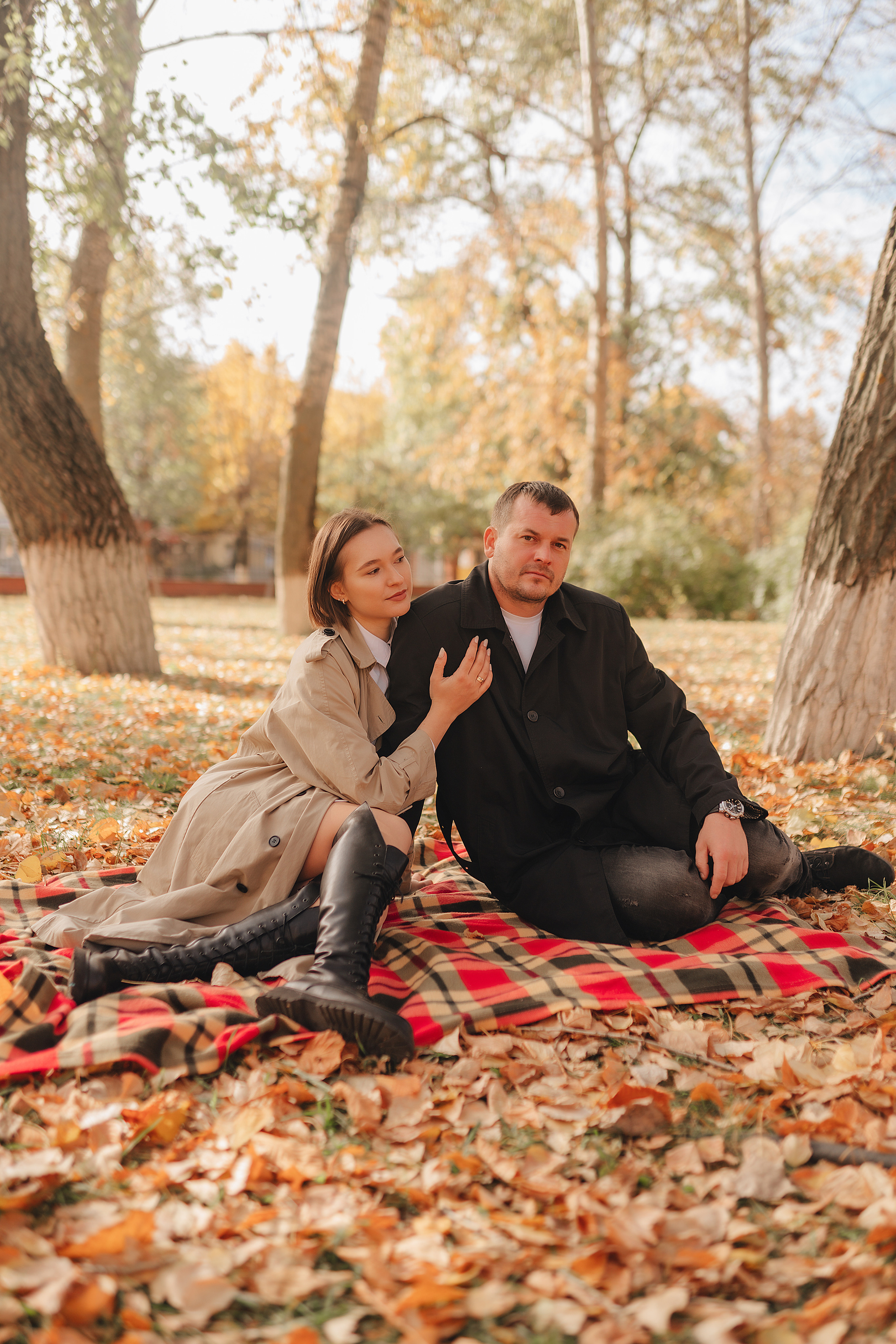 Осенняя прогулка в городском парке. Фотограф Карина Шмулёва. Воронеж и область